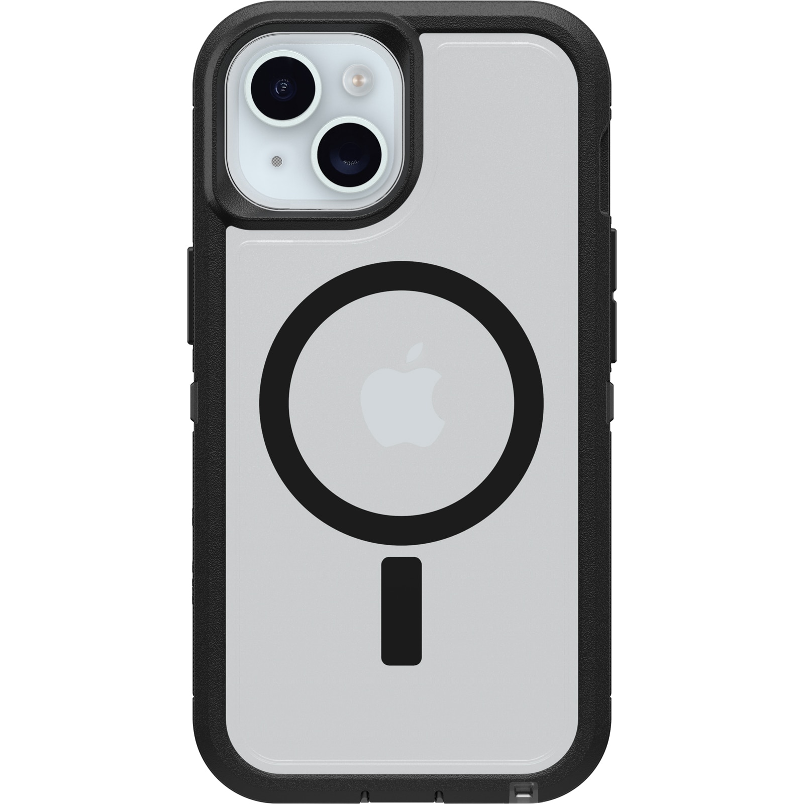 Defender XT Cover iPhone 15 sort/gennemsigtig