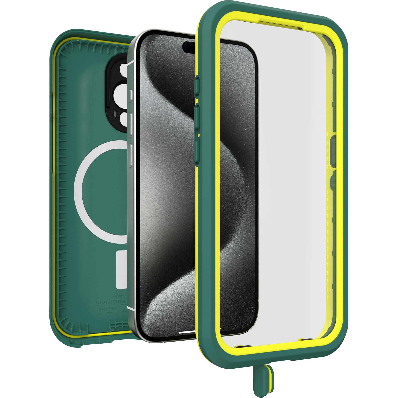 FRE MagSafe Cover iPhone 15 Pro Green