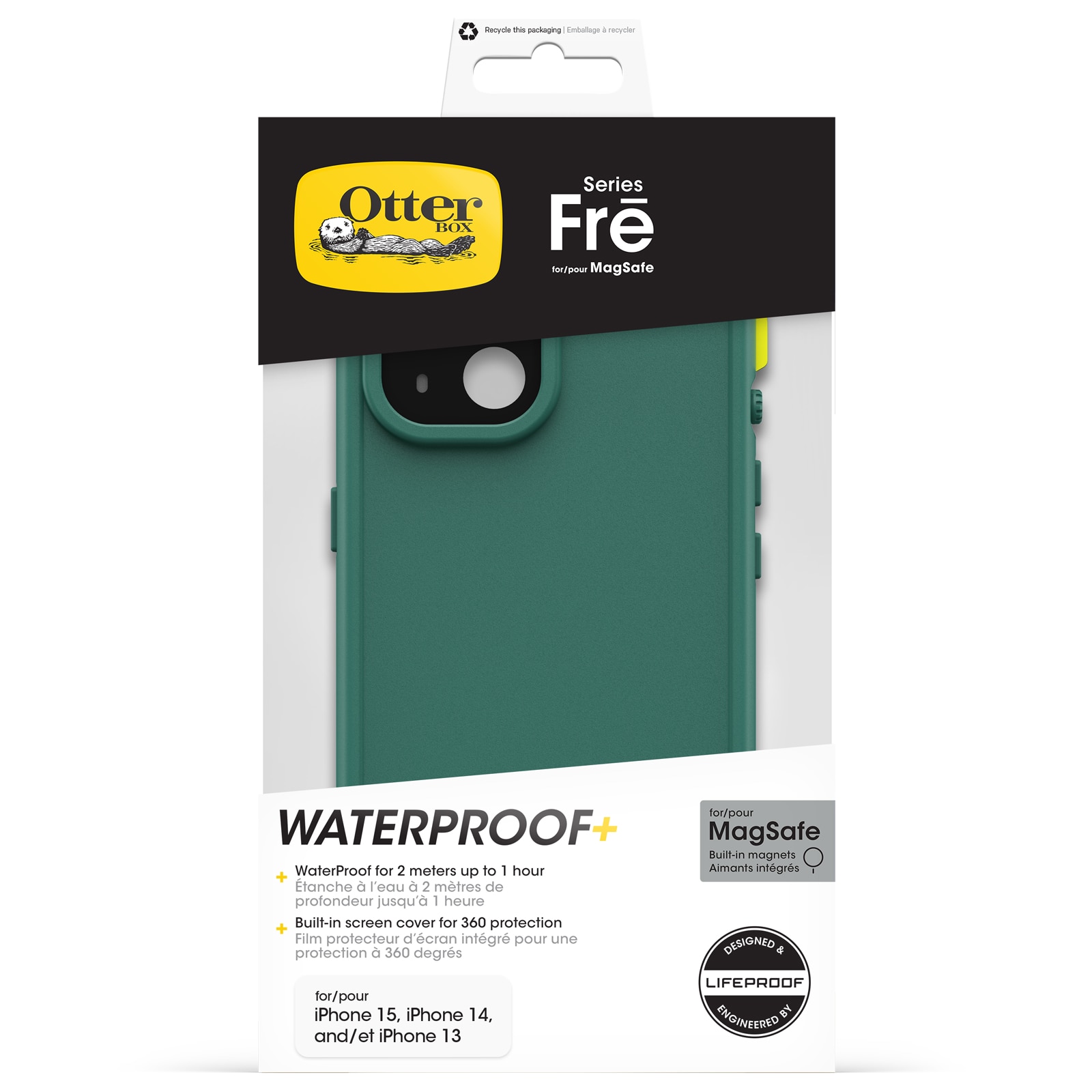 FRE MagSafe Cover iPhone 15 Green