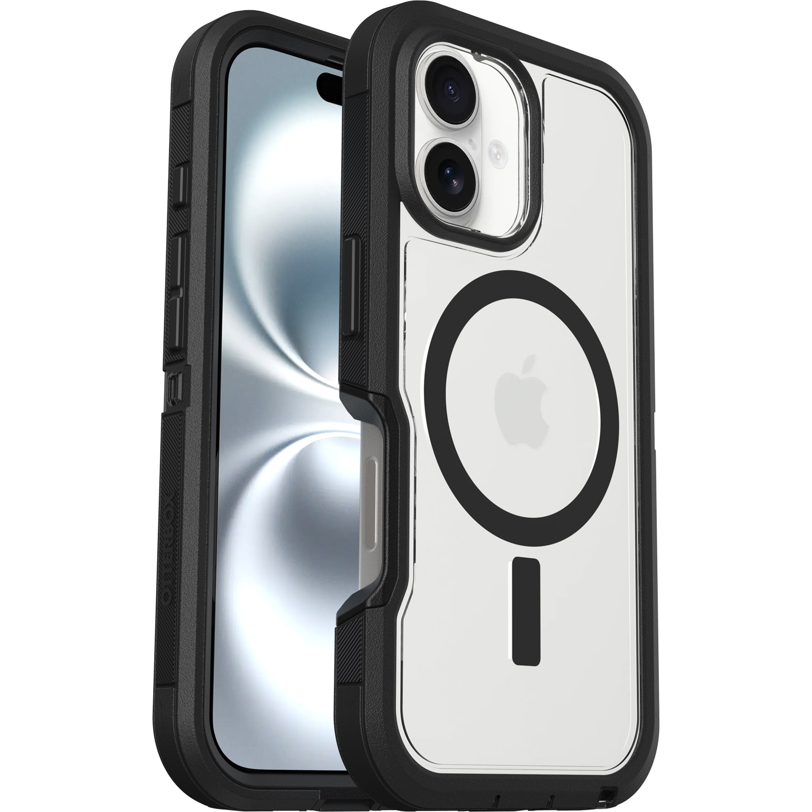 Defender XT Cover iPhone 16 Clear/Black