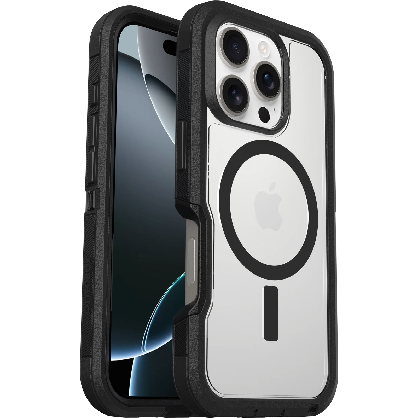 Defender XT Cover iPhone 16 Pro Clear/Black