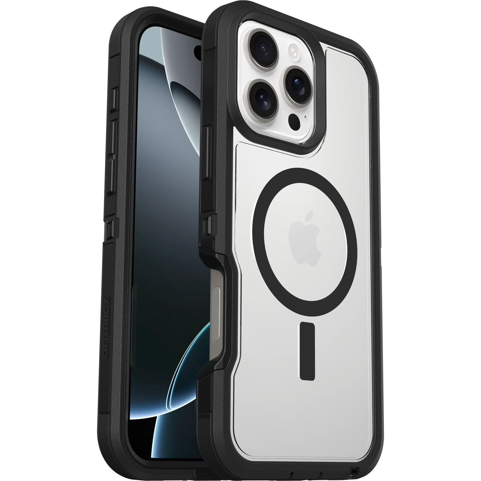 Defender XT Cover iPhone 16 Pro Max Clear/Black