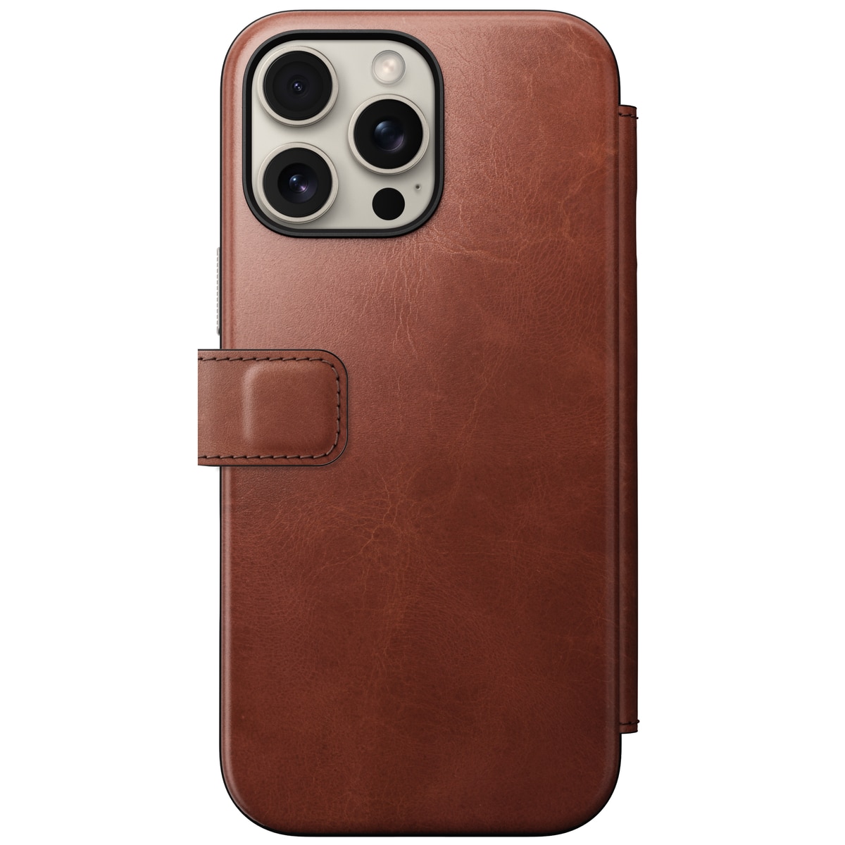 iPhone 16 Pro Max Modern Horween Leather Folio MagSafe Olde Dublin