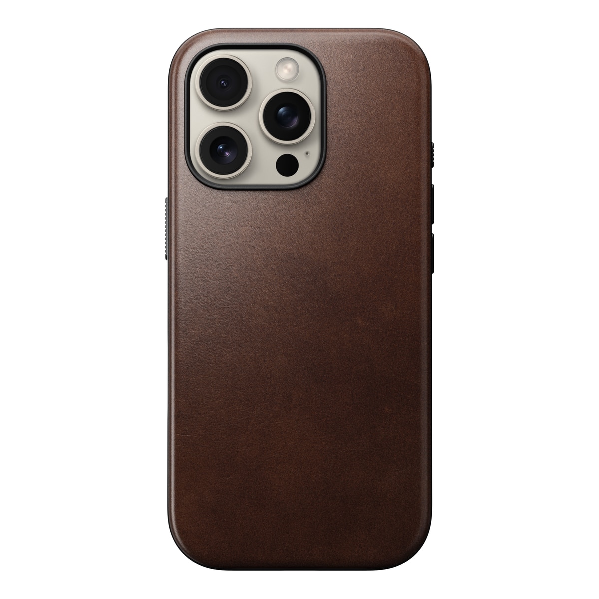 iPhone 16 Pro Modern Case Horween Leather MagSafe Rustic Brown