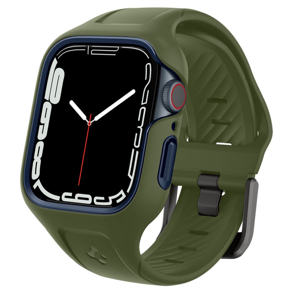 Liquid Air Pro Case Apple Watch 45mm Series 7 Moss Green