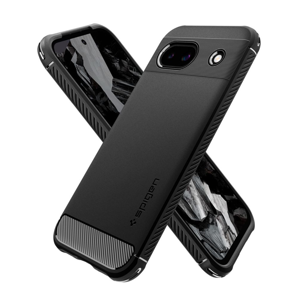 Google Pixel 8a Case Rugged Armor Black