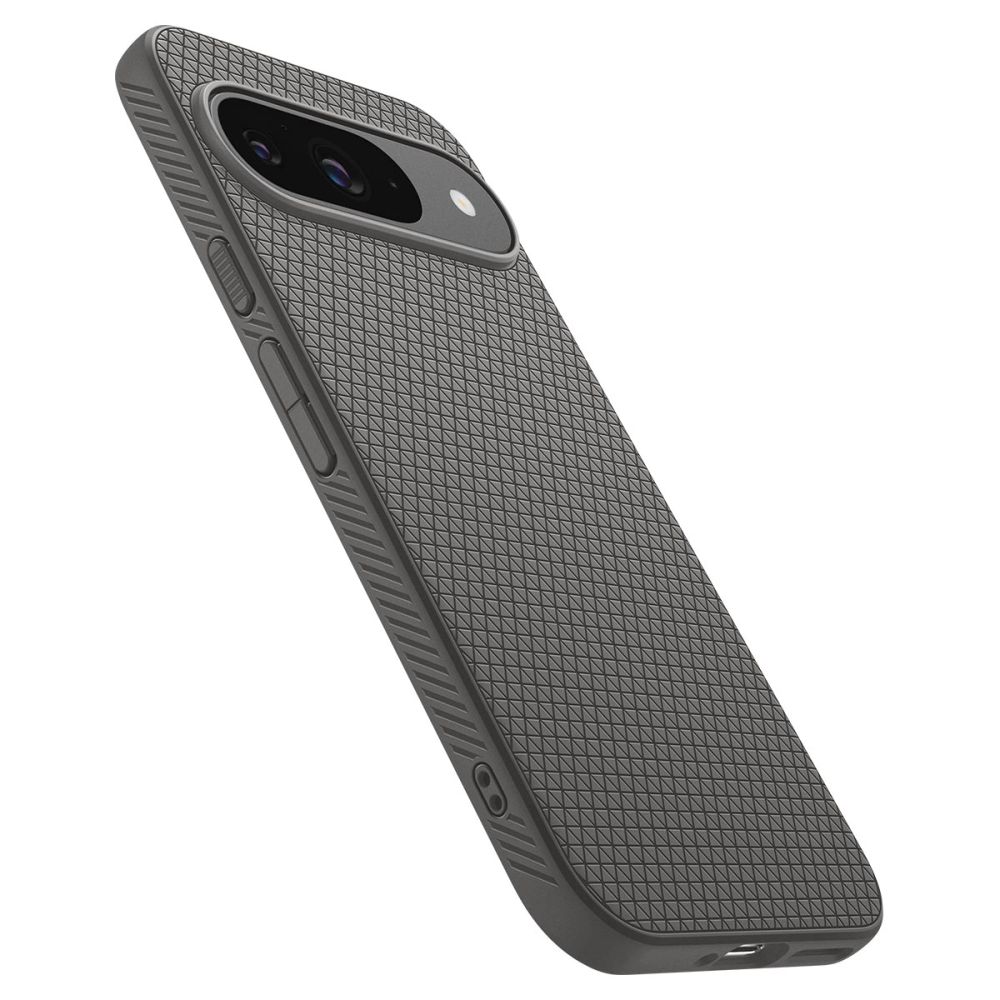 Google Pixel 9 Case Liquid Air Marble Gray