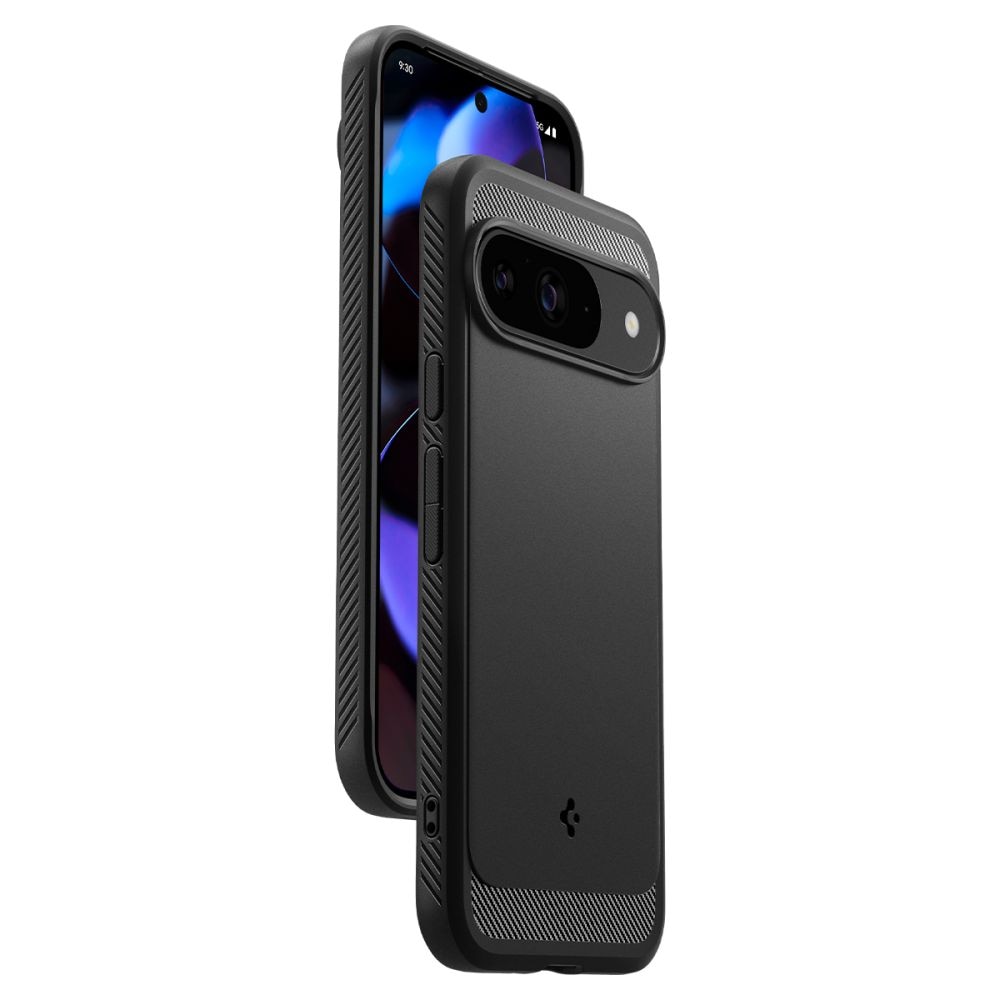 Google Pixel 9 Case Rugged Armor Black