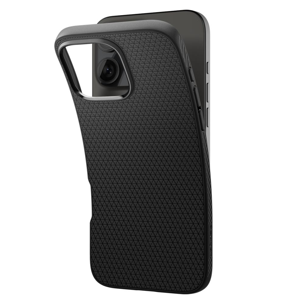 iPhone 16 Pro Max Case Liquid Air Matte Black