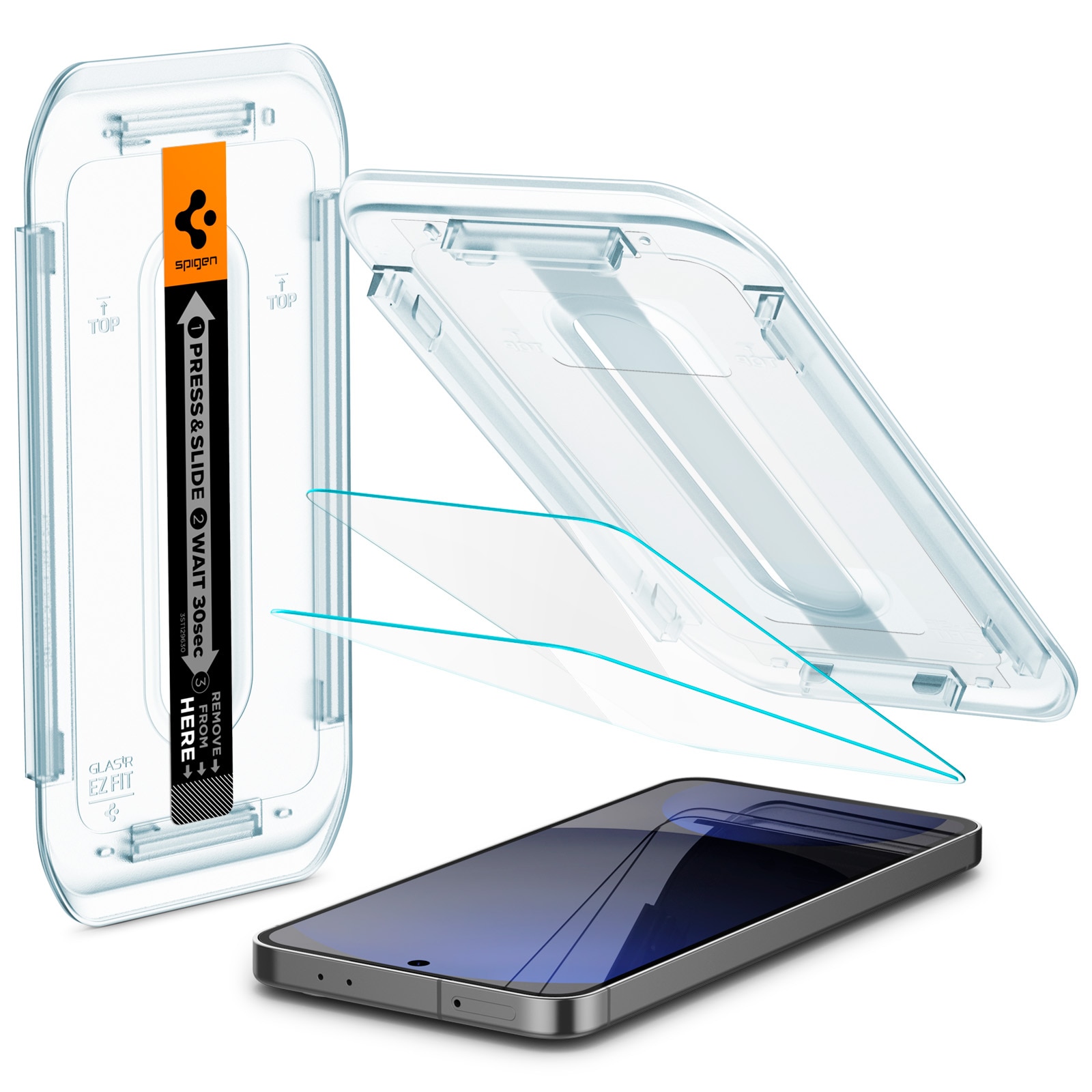 Samsung Galaxy S24 FE Screen Protector GLAS.tR EZ Fit (2-pack)