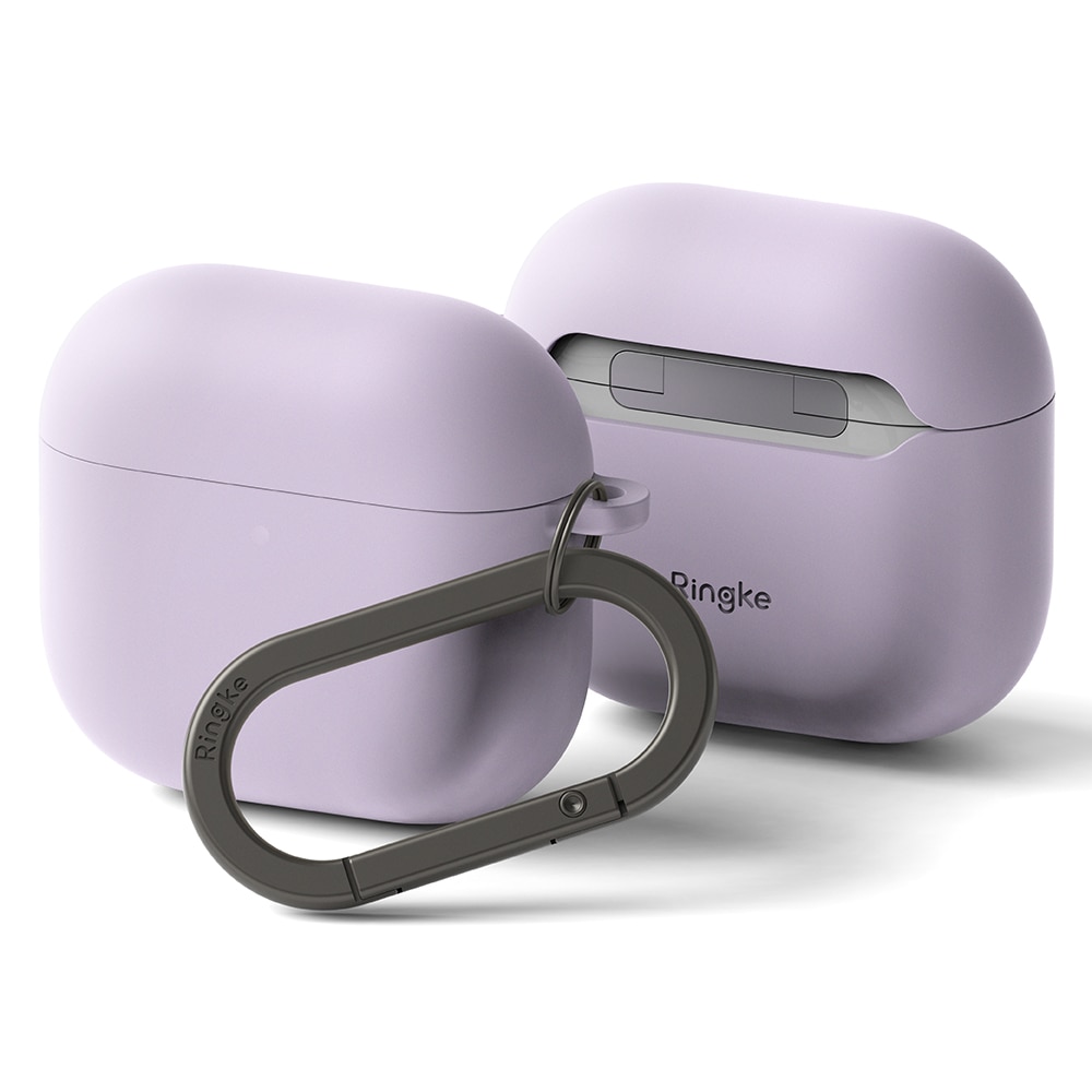 Silicone  Cover Apple AirPods 4 Light Purple