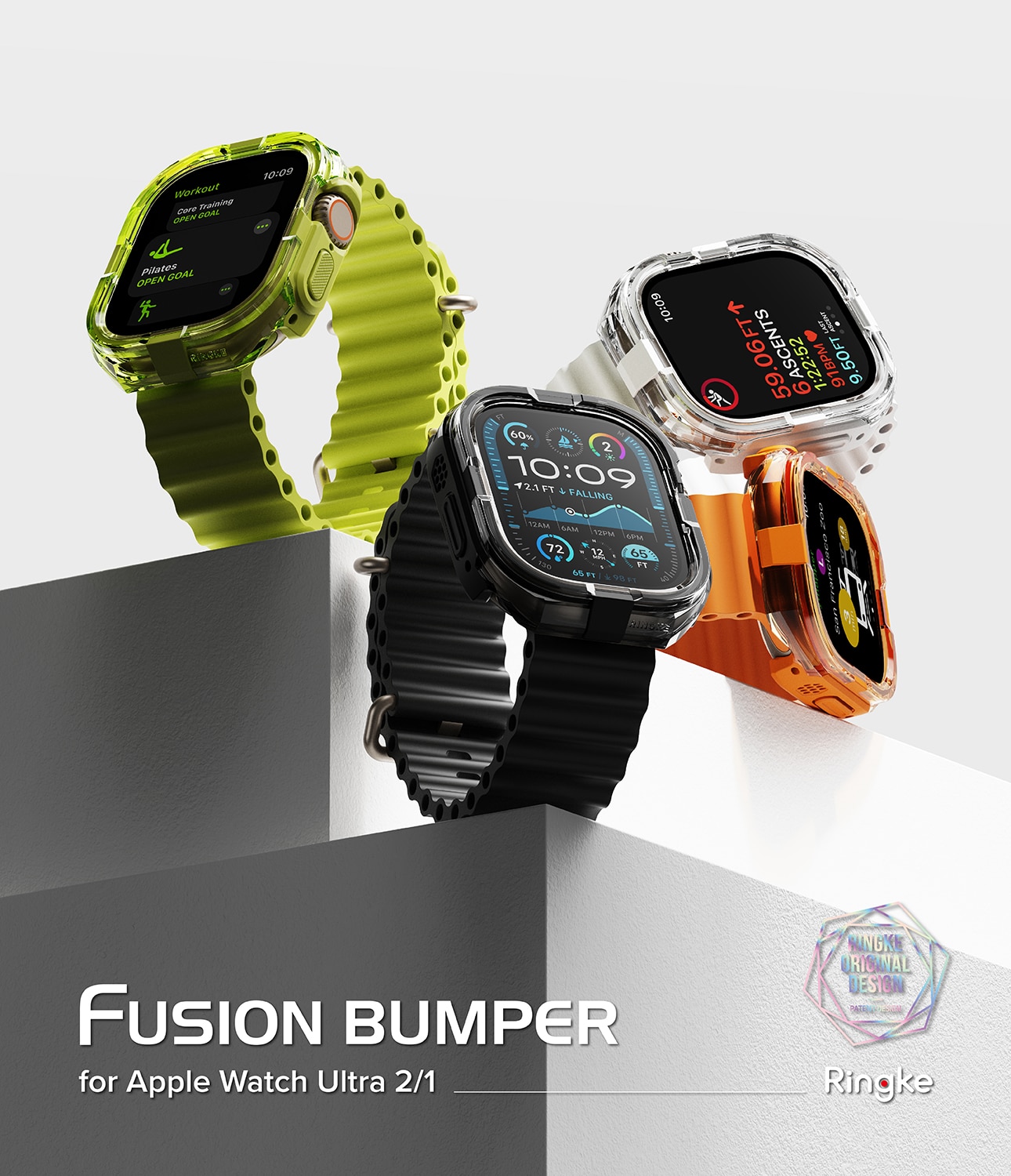 Fusion Bumper  Apple Watch Ultra 49mm 2nd Gen White