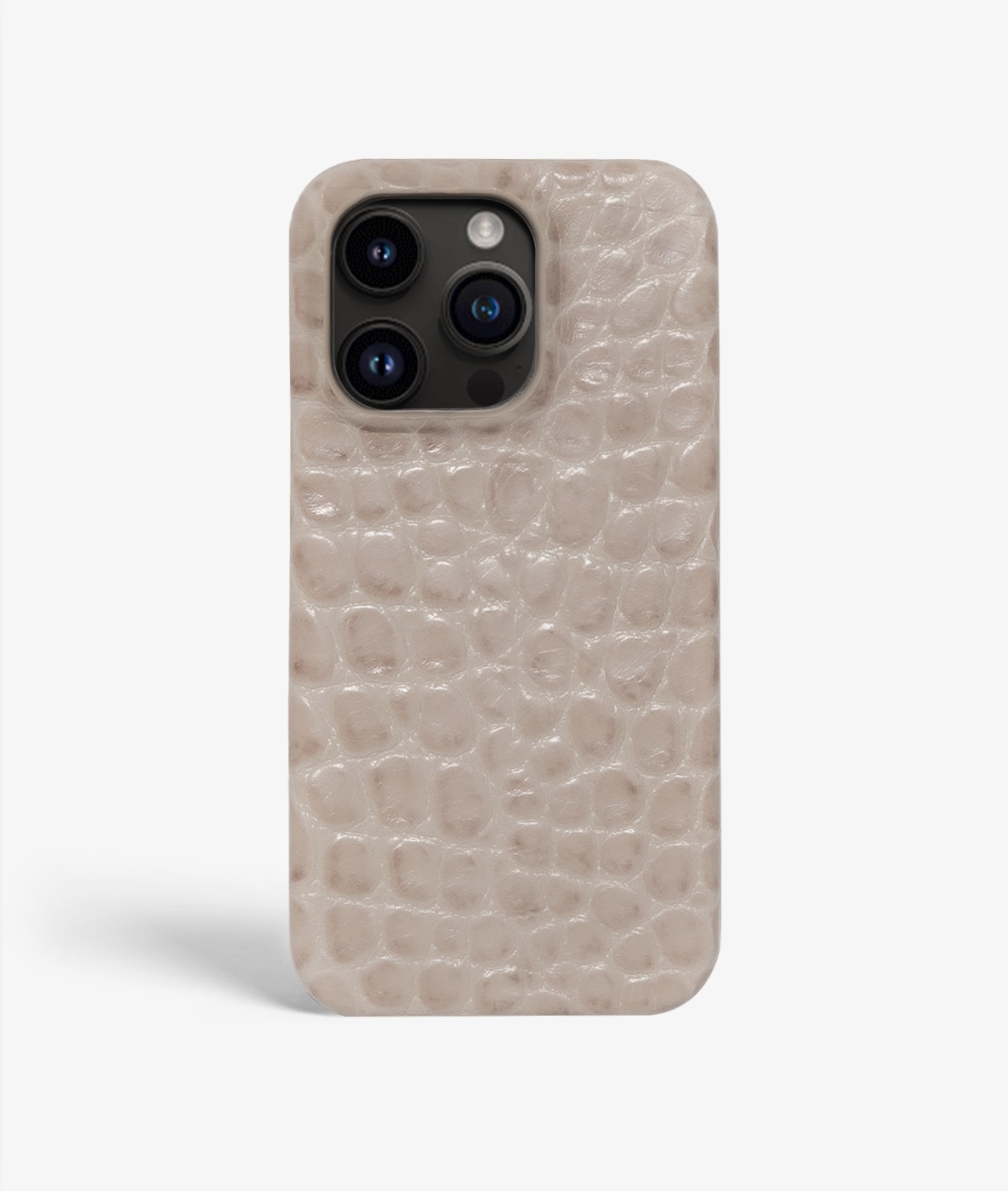 Cover iPhone 13 Pro Max Small Croco Grey