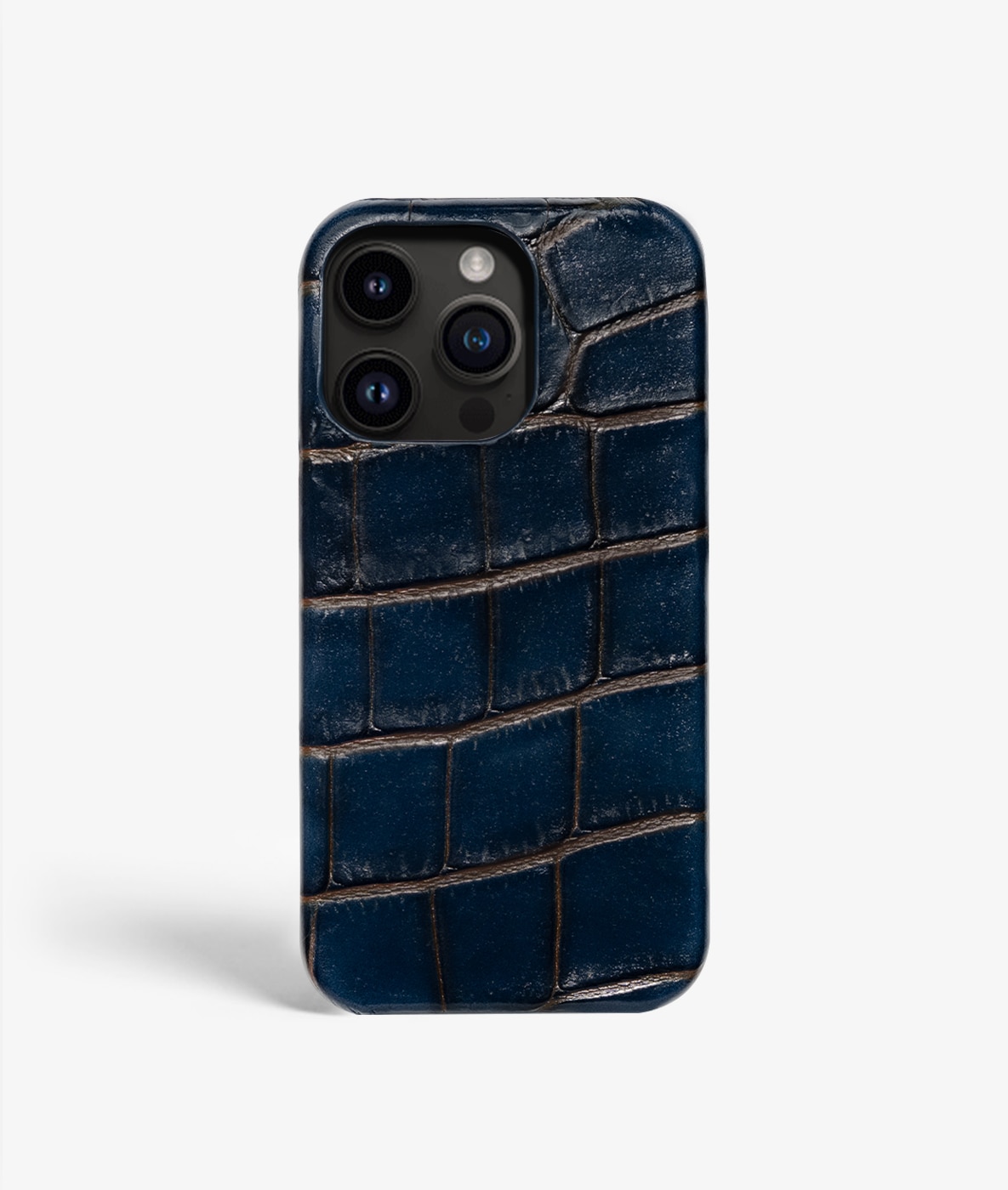 Cover iPhone 13 Pro Max Croco Blue