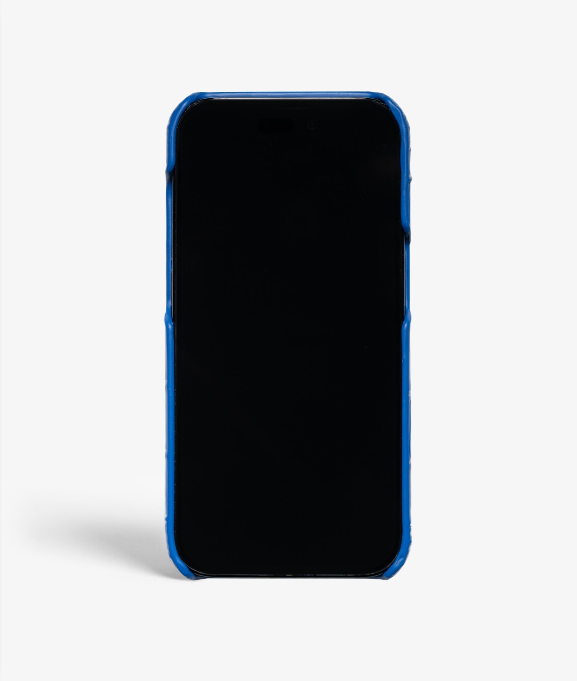 Cover iPhone 14 Pro Max Croco Blue