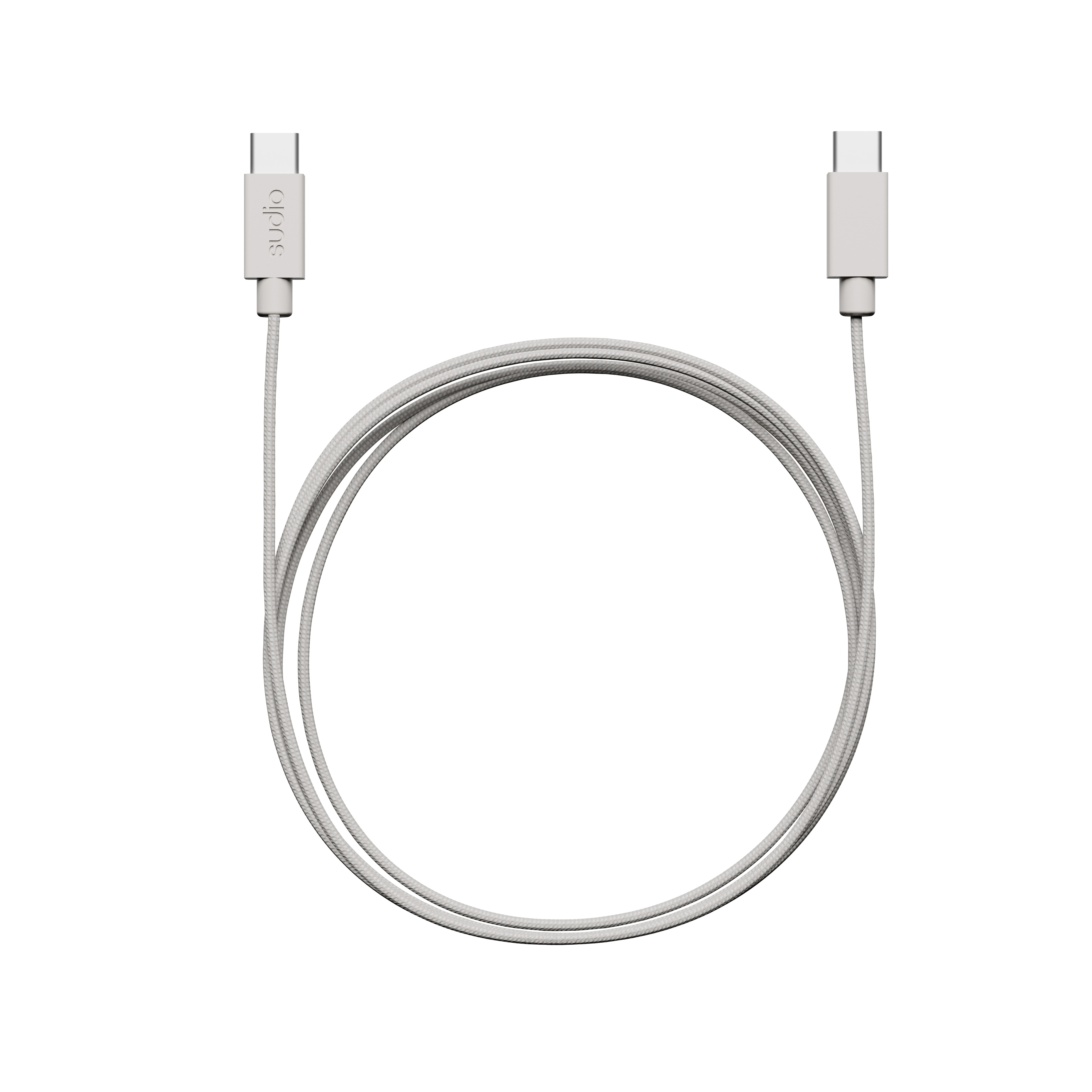 C1-C Opladerkabel USB-C til USB-C 1.8 m Hvid