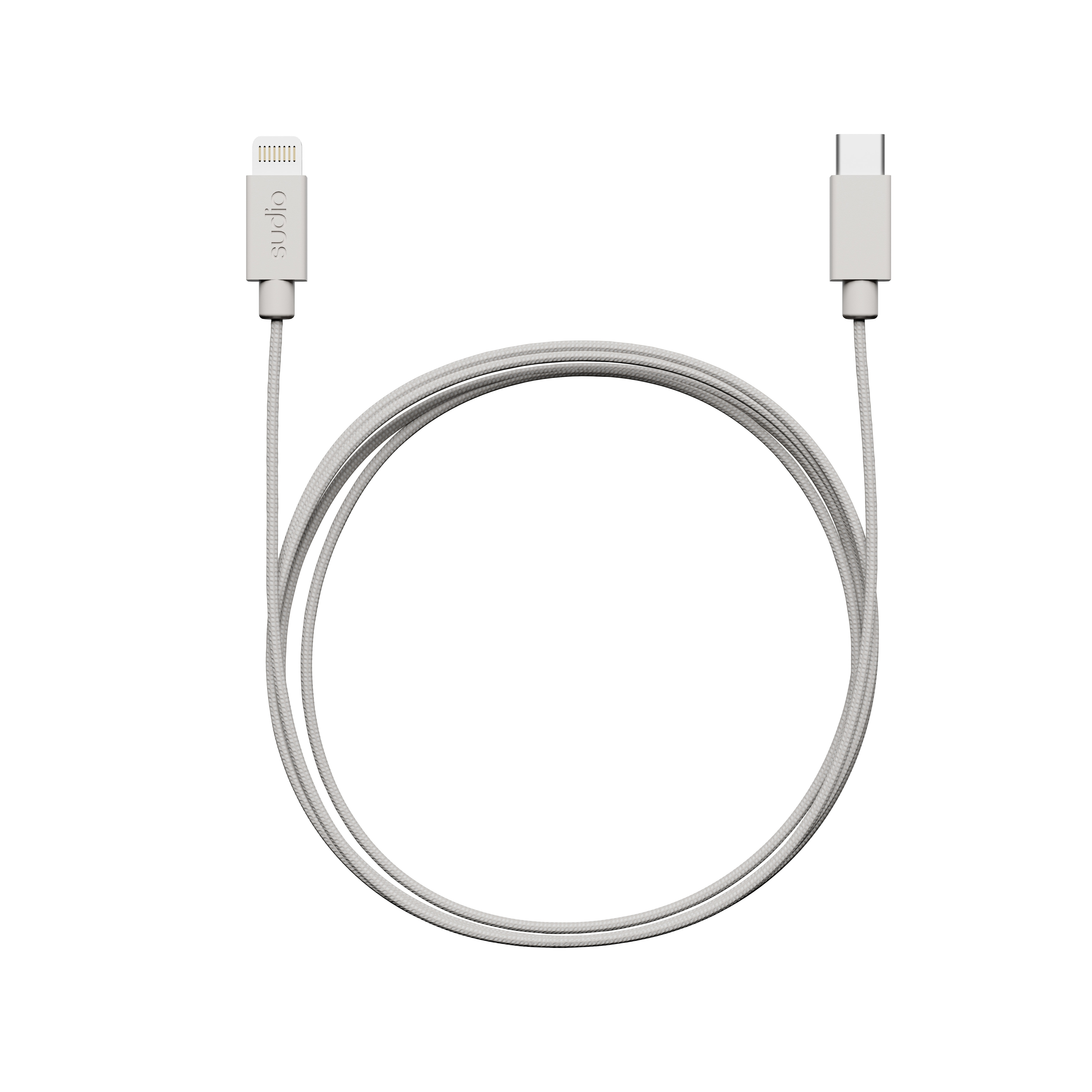 C1-L Opladerkabel USB-C til Lightning 1.8 m Hvid