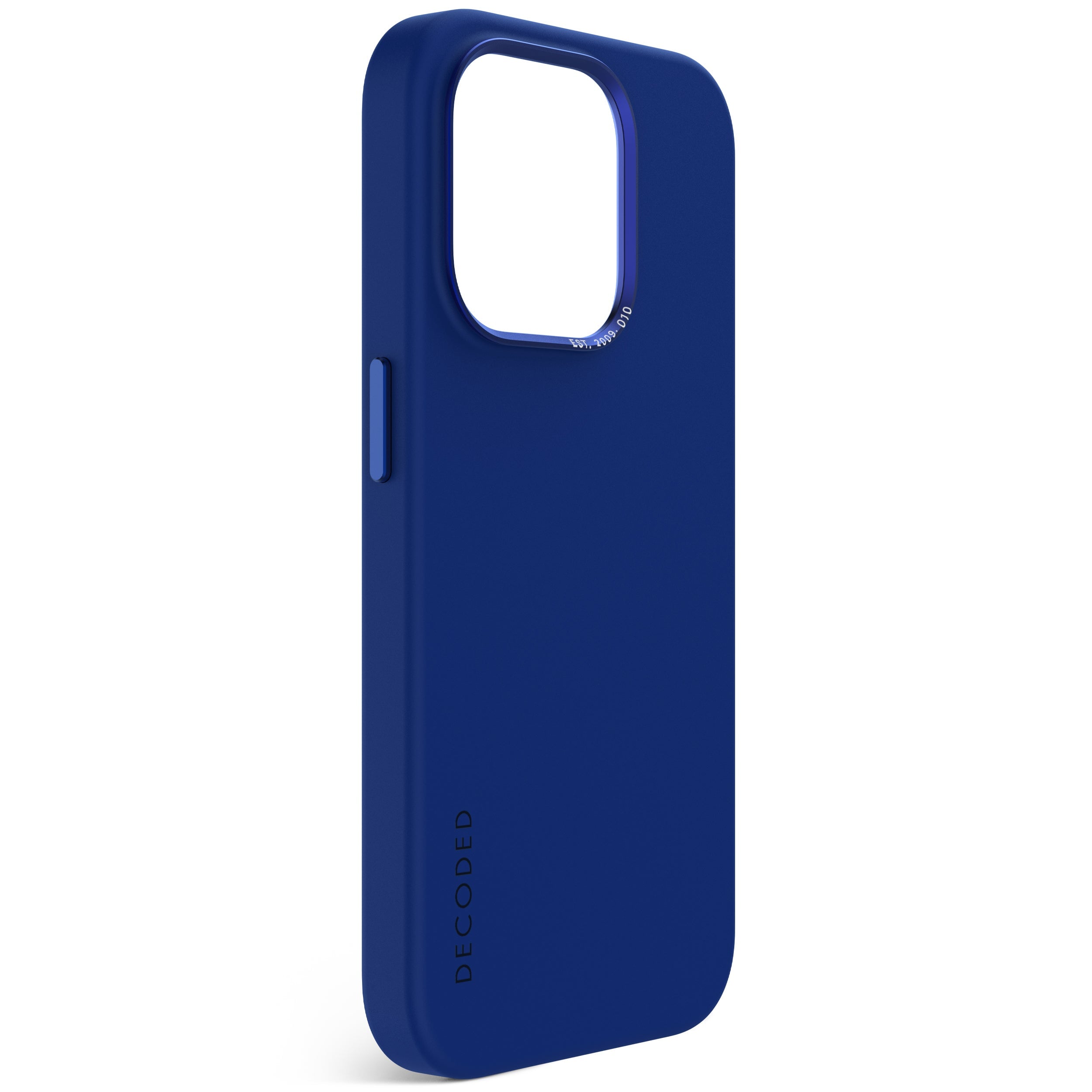 AntiMicrobial Silicone Back Cover iPhone 15 Pro Galactic Blue