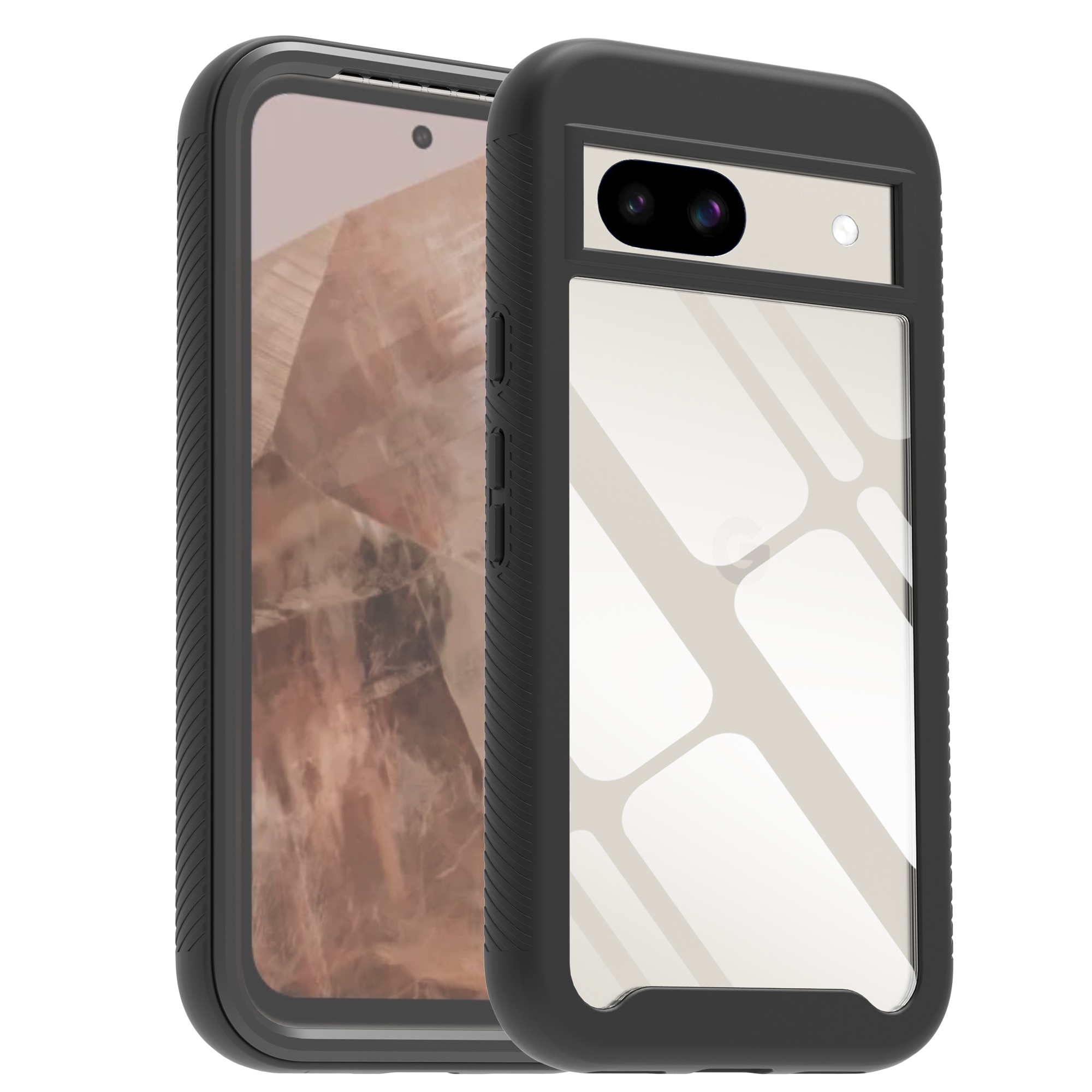 Full Protection Case Google Pixel 8a Sort