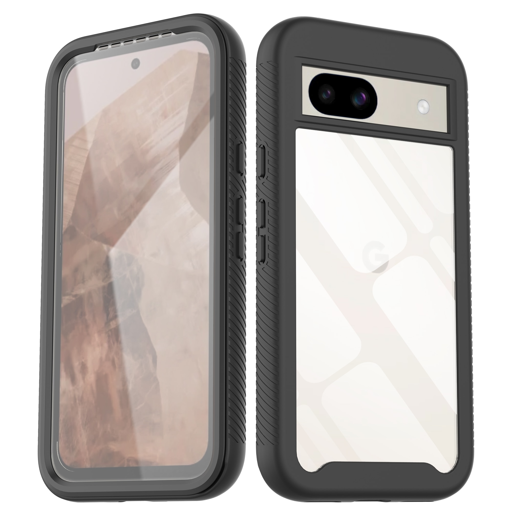 Full Protection Case Google Pixel 8a Sort