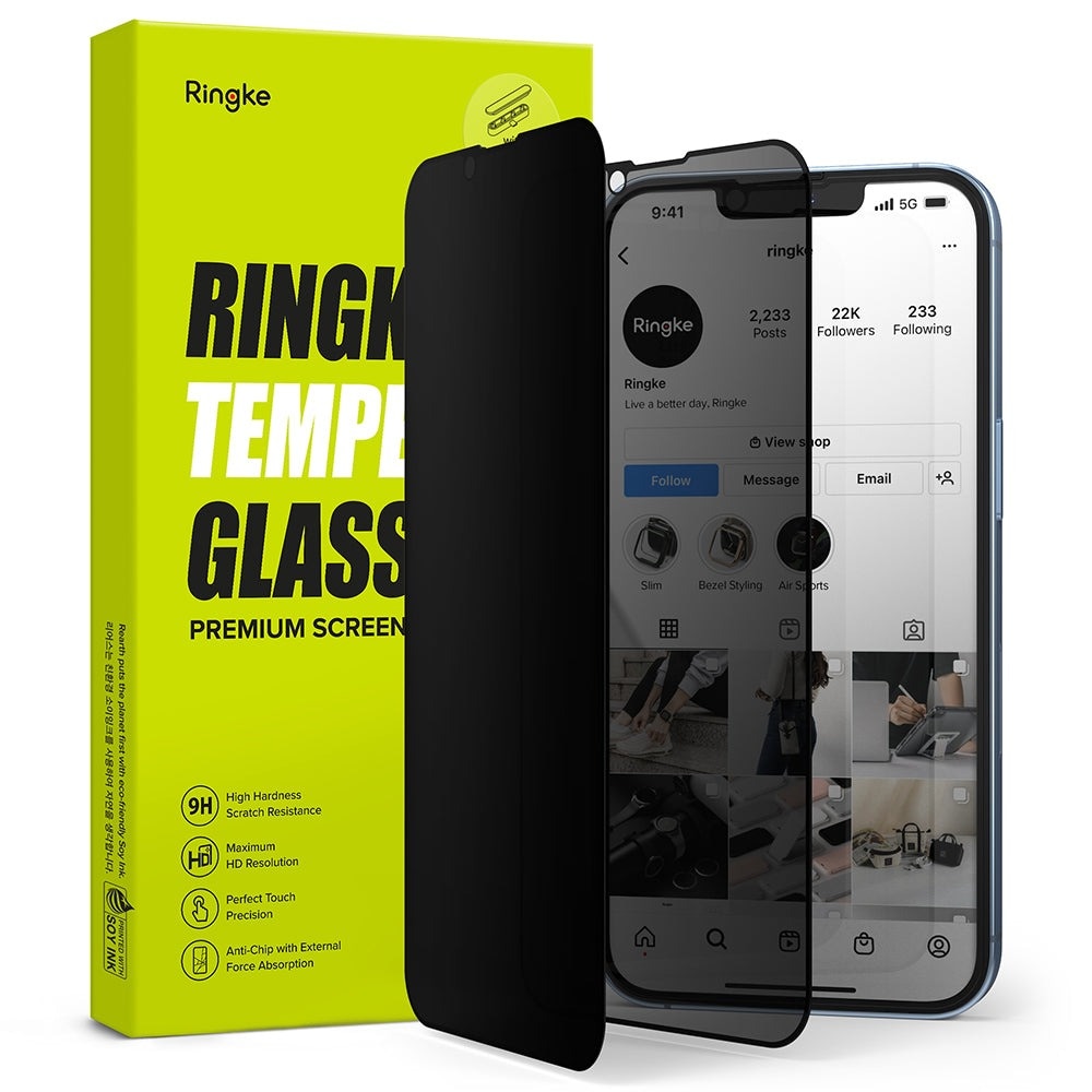 Privacy Screen Protector Glass iPhone 13