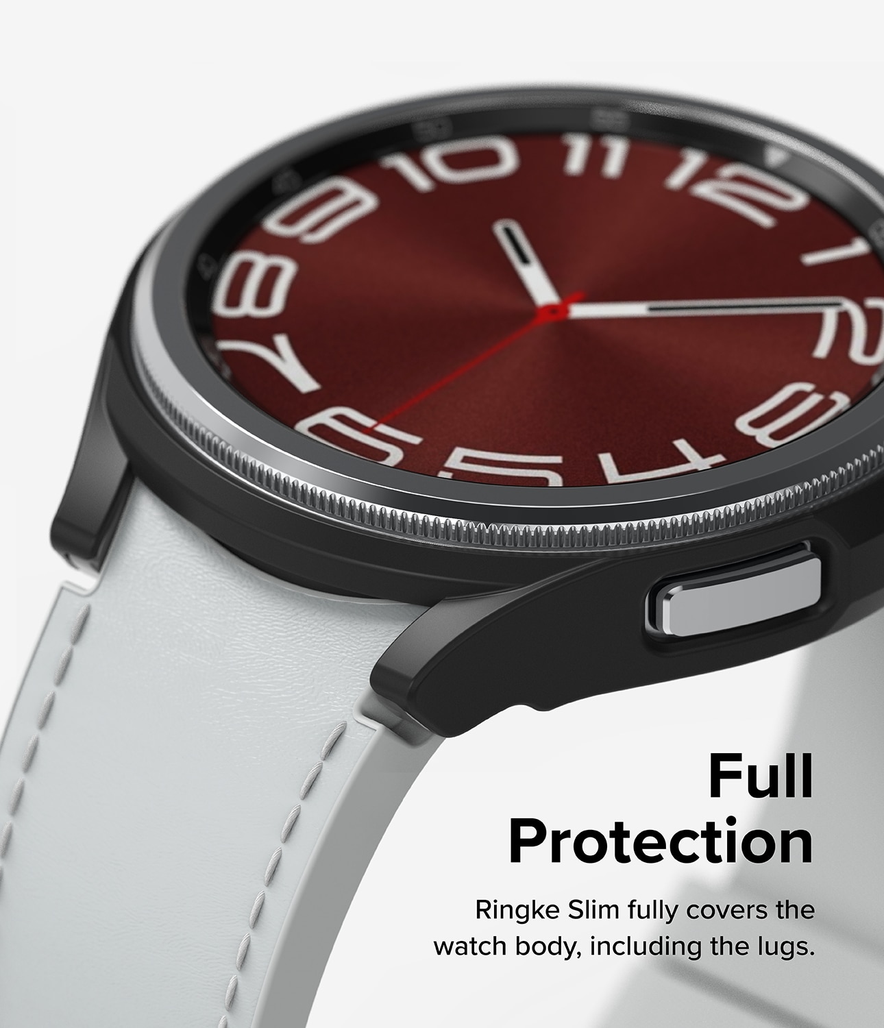 Slim Case (2-pack) Samsung Galaxy Watch 6 Classic 47mm Matte Black & Clear