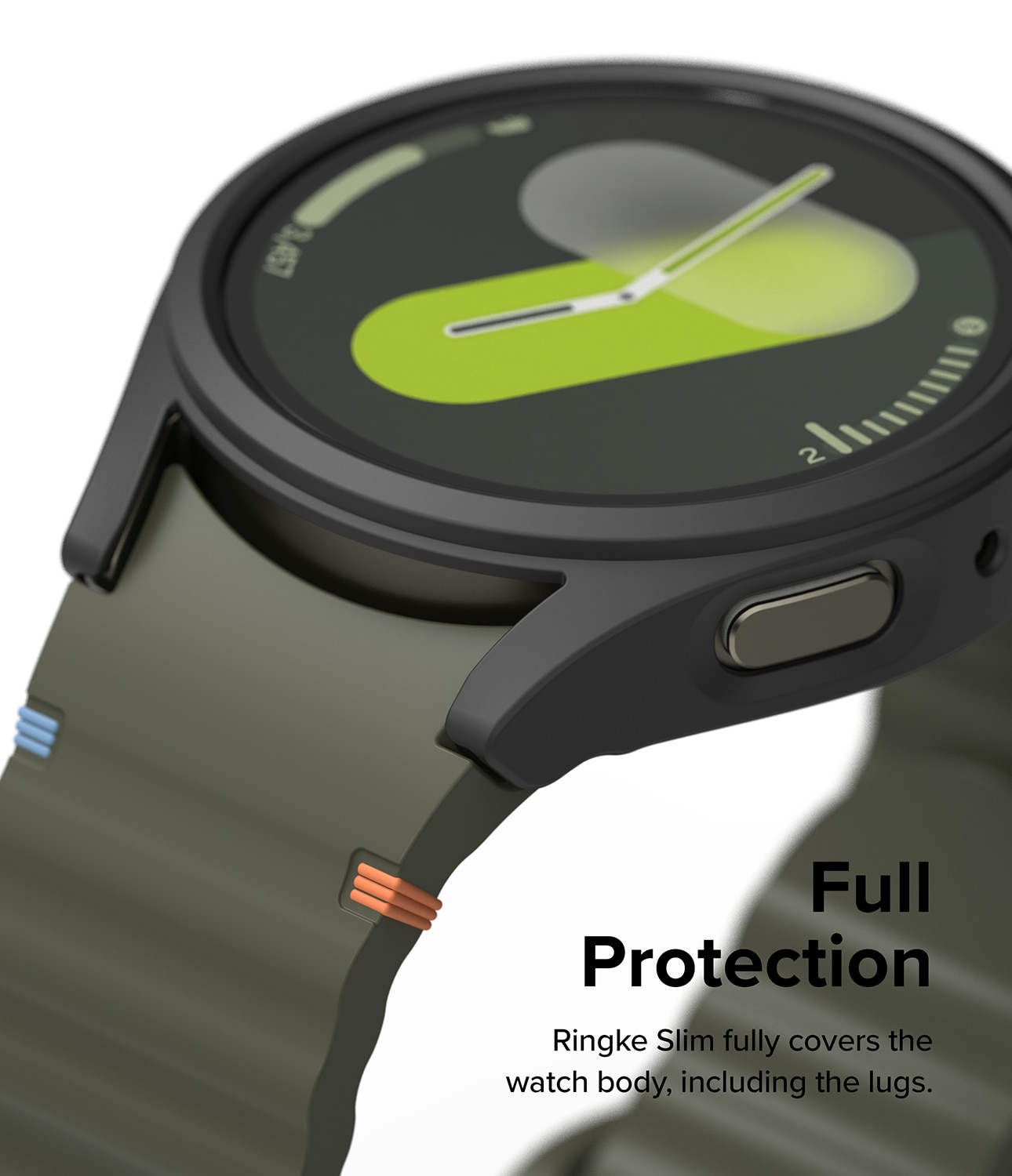 Slim Case+Glass Combo Samsung Galaxy Watch 7 44mm Matte Black