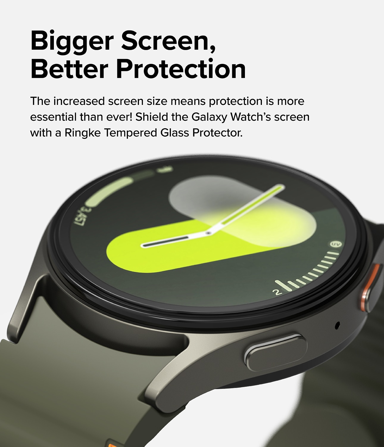 Screen Tempered Glass Samsung Galaxy Watch 7 44mm (4-pack)