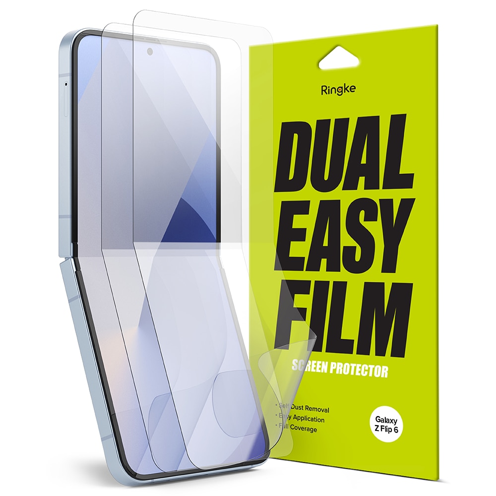 Dual Easy Screen Protector (2-pack) Samsung Galaxy Z Flip 6