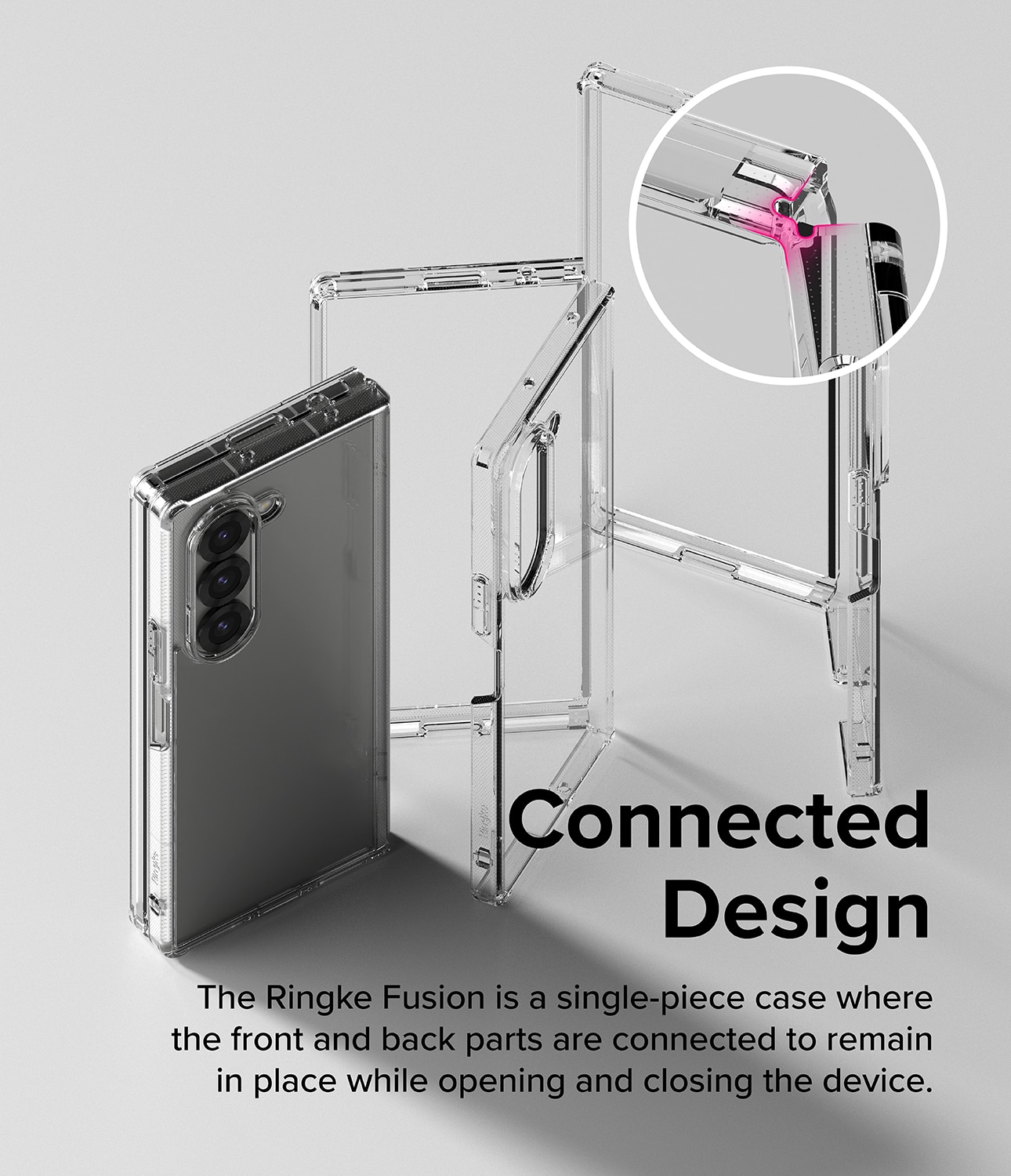 Fusion Case Samsung Galaxy Z Fold 6 Clear