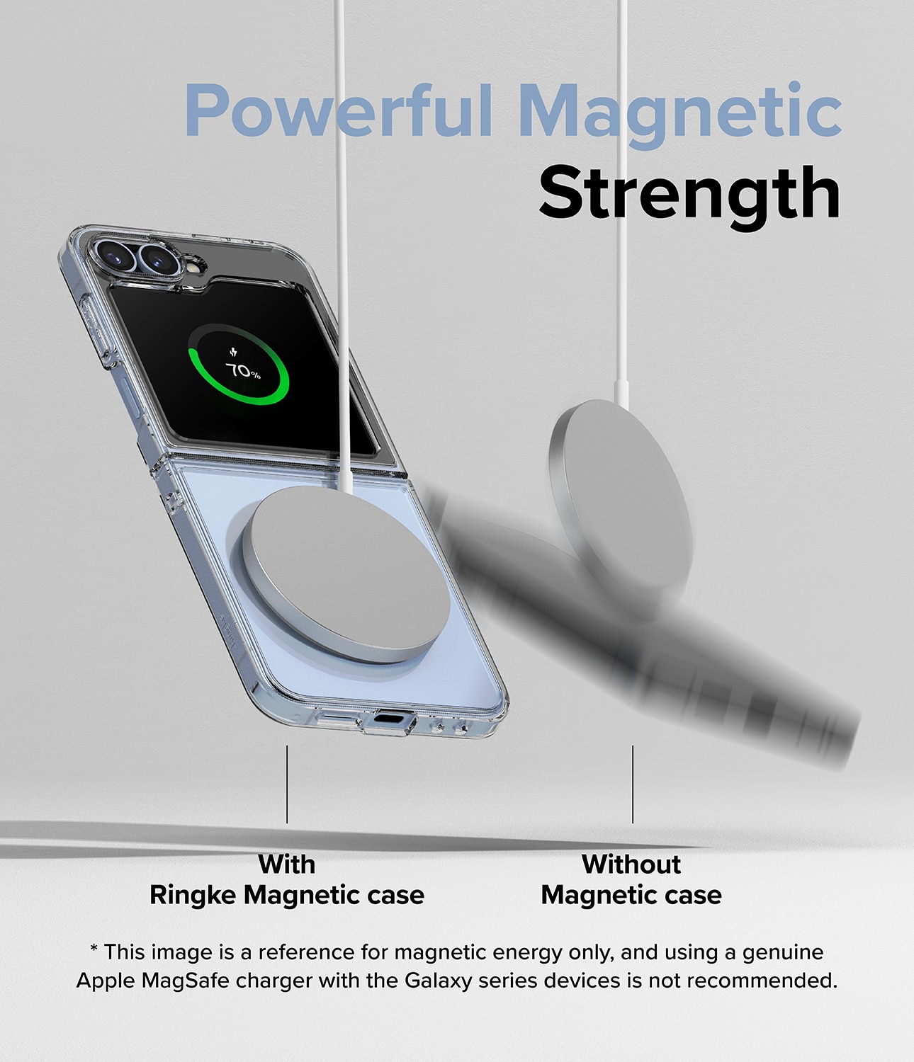 Fusion Magnetic Case Samsung Galaxy Z Flip 6 Matte Clear