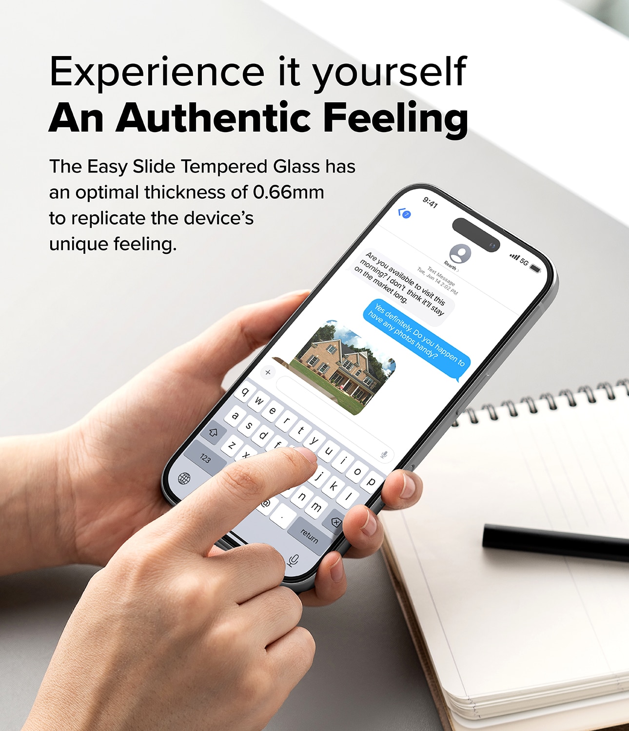 Easy Slide Glass (2-pack) iPhone 16 Plus