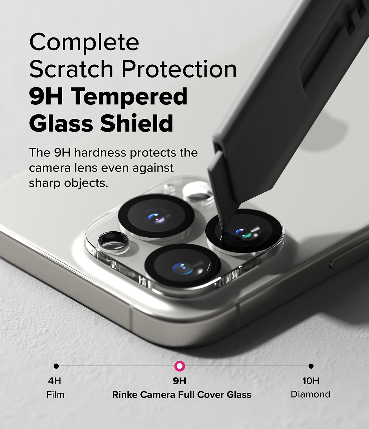 Camera Protector Glass iPhone 16 Pro Max (2-pack)