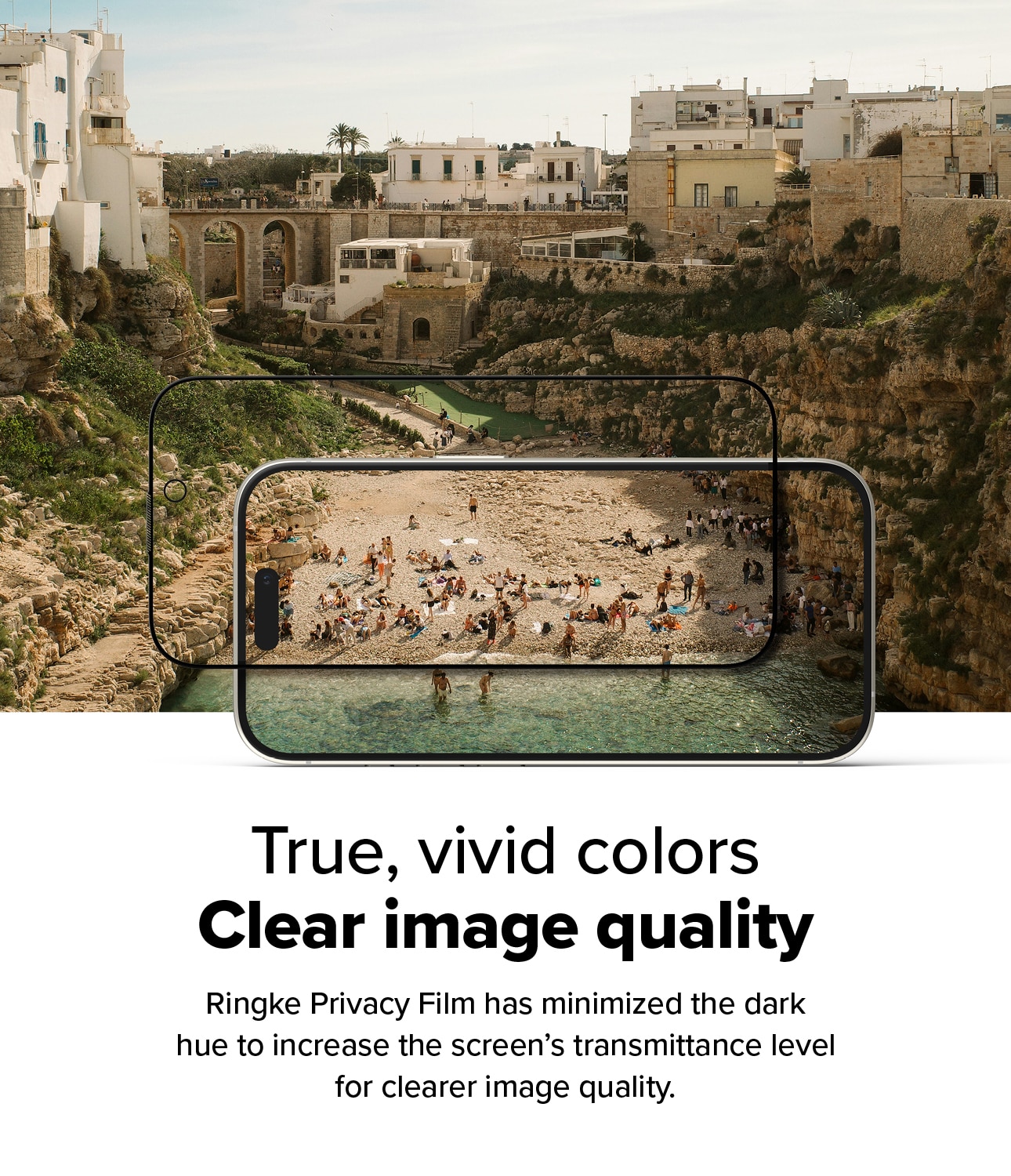 Easy Slide Privacy Glass (2-pack) iPhone 16 Pro