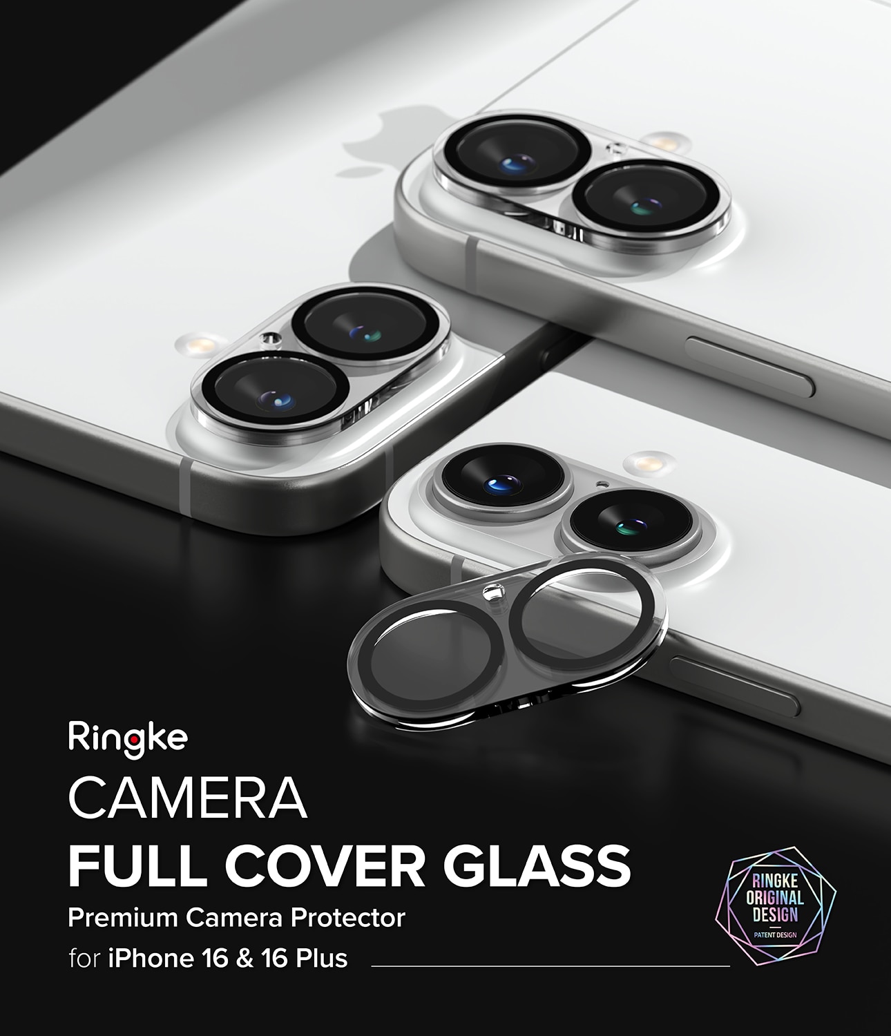 Camera Protector Glass iPhone 16 Plus (2-pack)