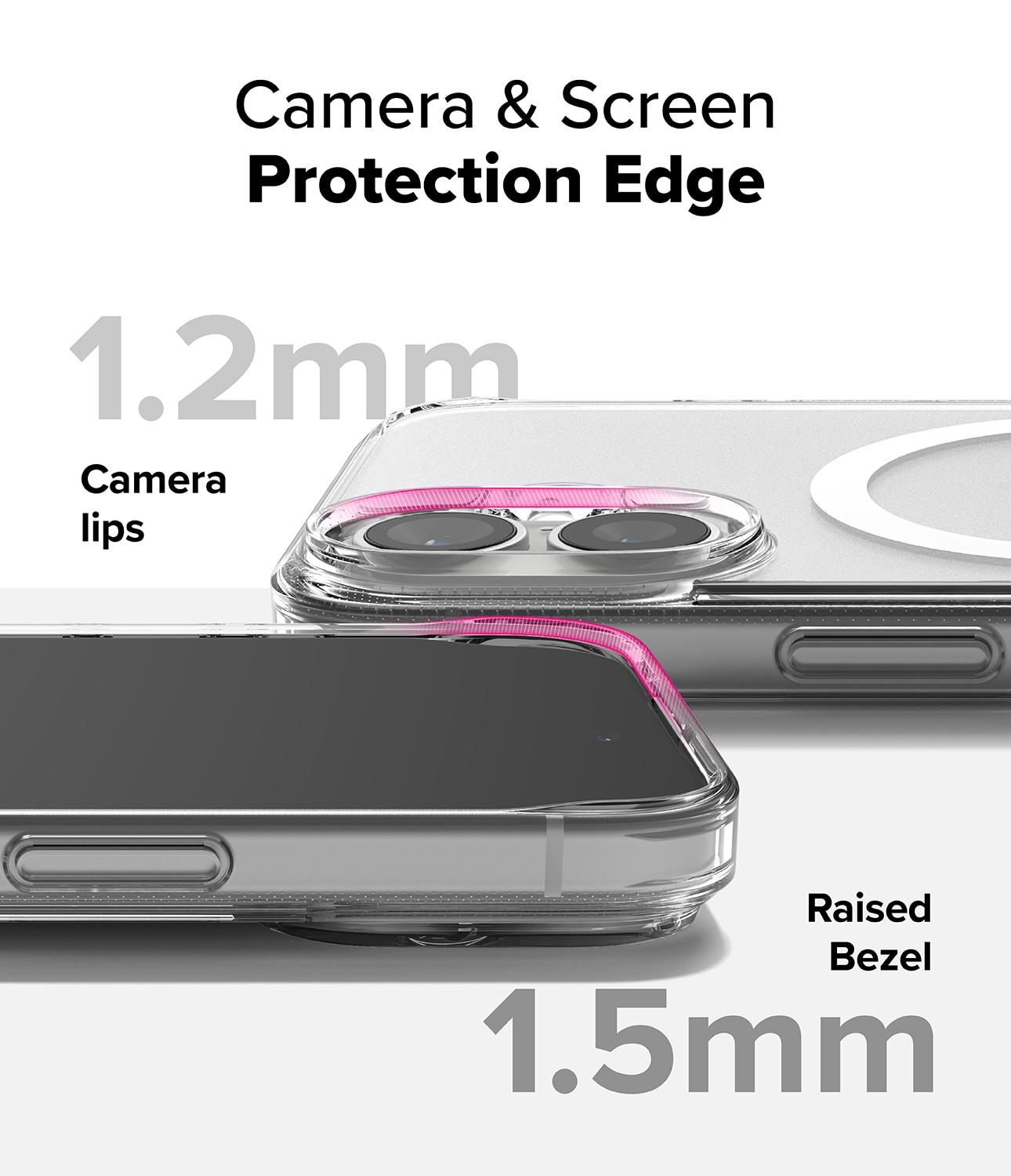 Fusion Magnetic Case iPhone 16 Matte Clear