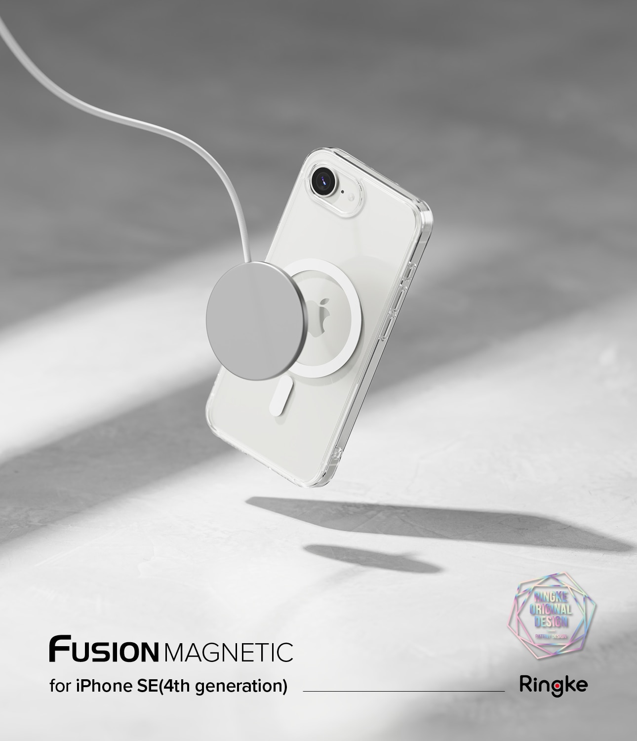 Fusion Magnetic Case iPhone SE 4 Clear