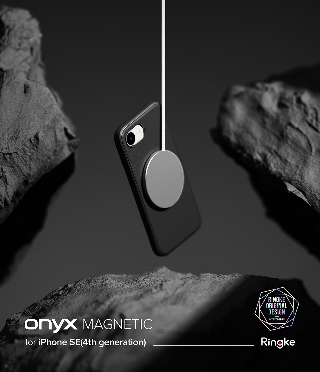 Onyx Magnetic Case iPhone SE 4 Black