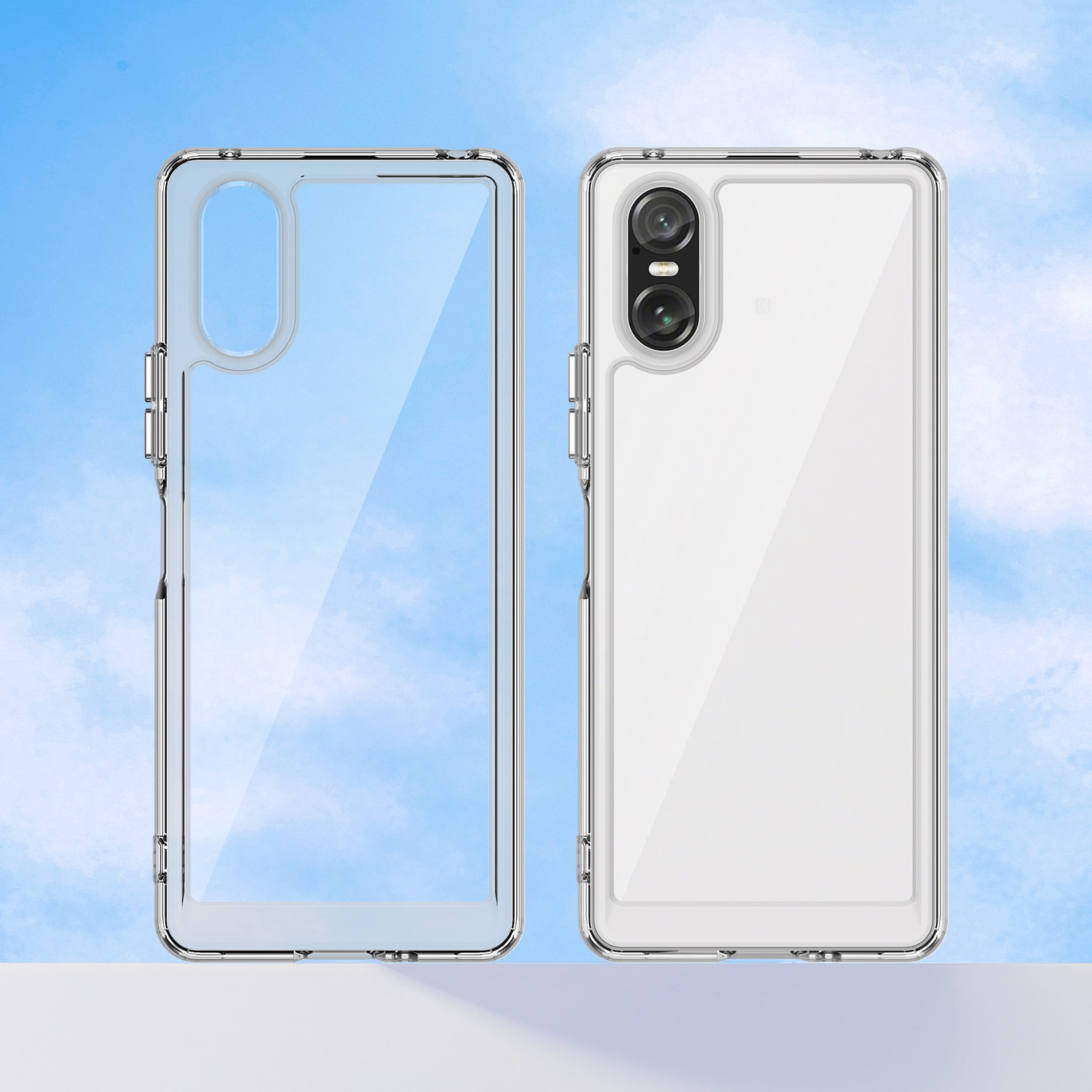 Hybridcover Sony Xperia 10 VI gennemsigtig