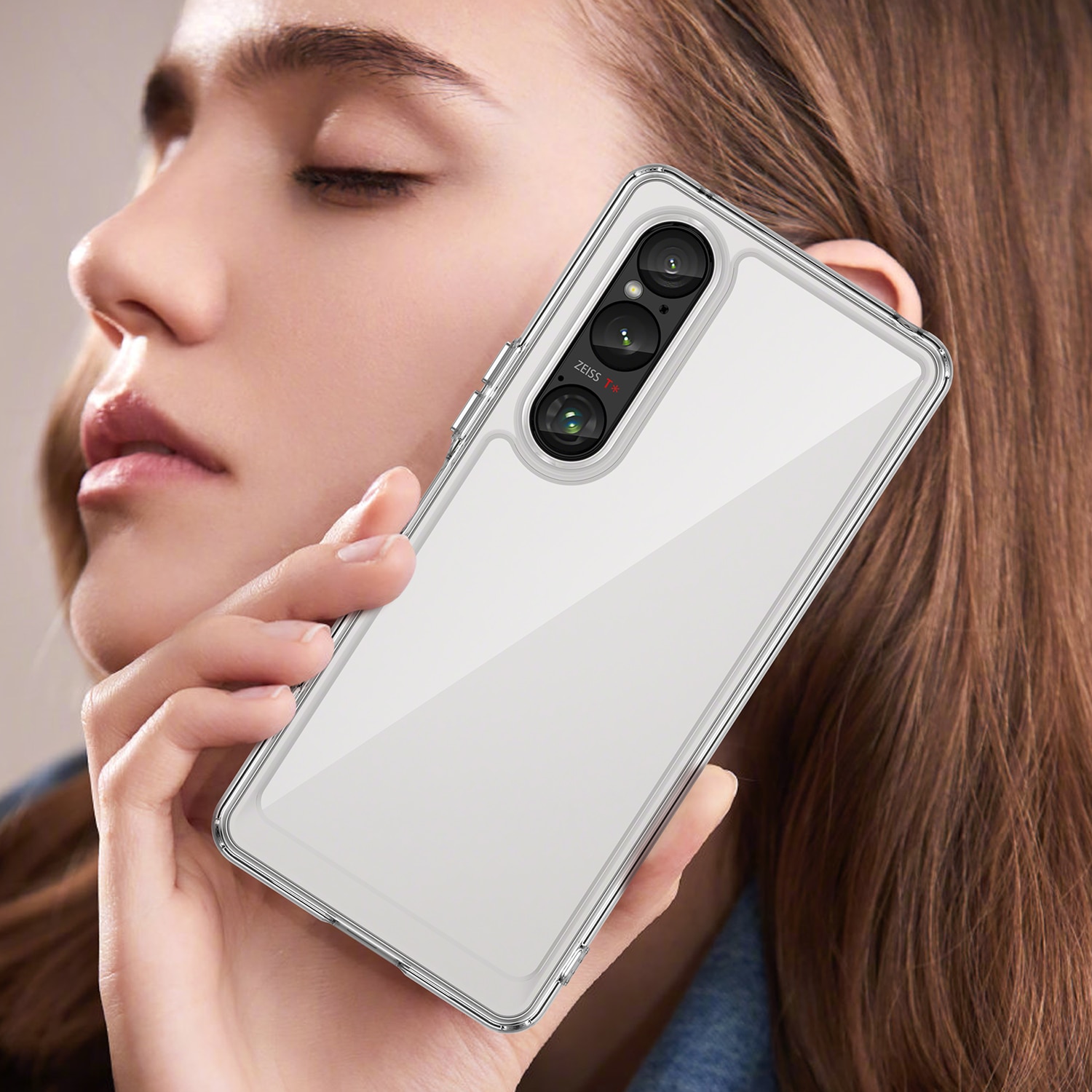 Hybridcover Sony Xperia 1 VI gennemsigtig