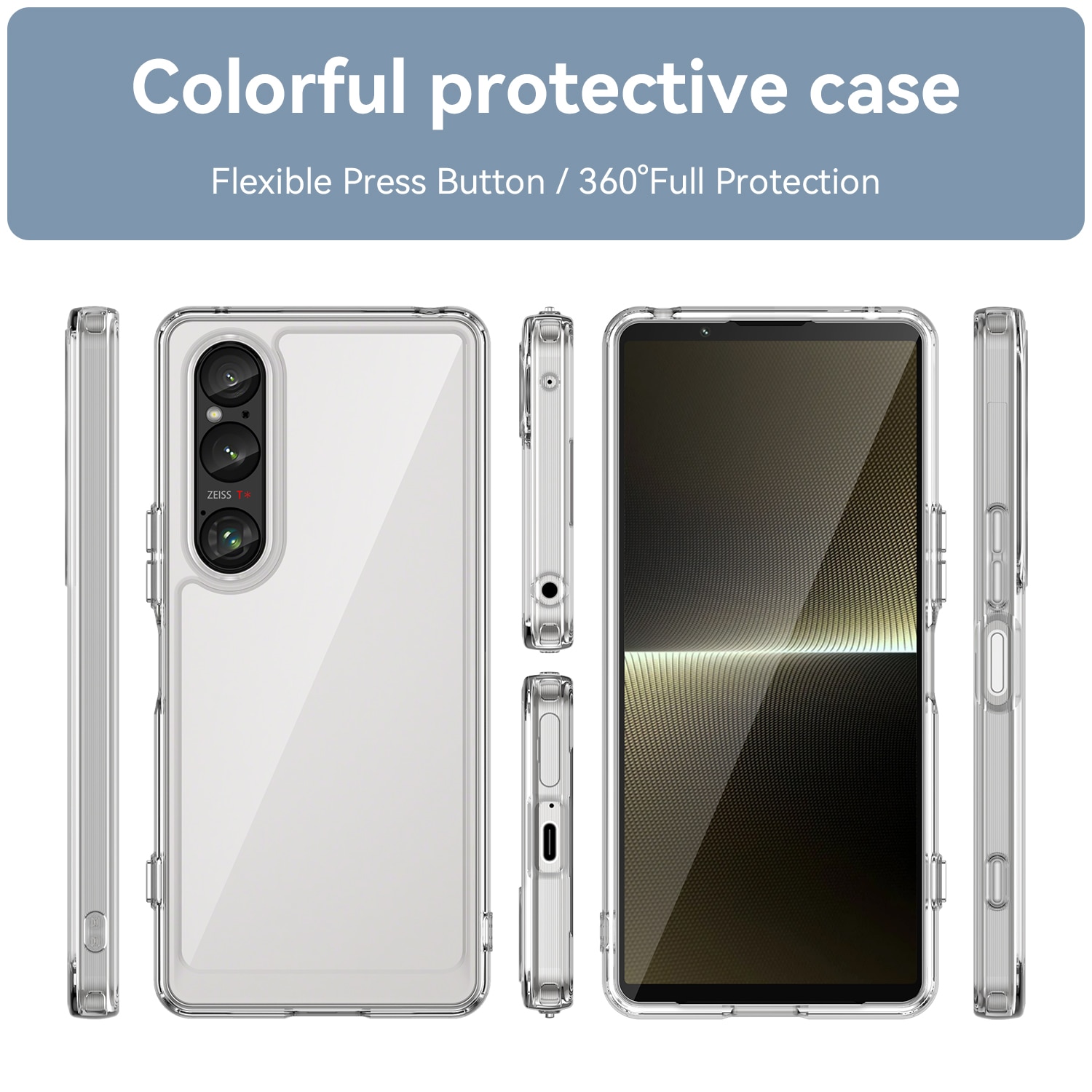 Hybridcover Sony Xperia 1 VI gennemsigtig