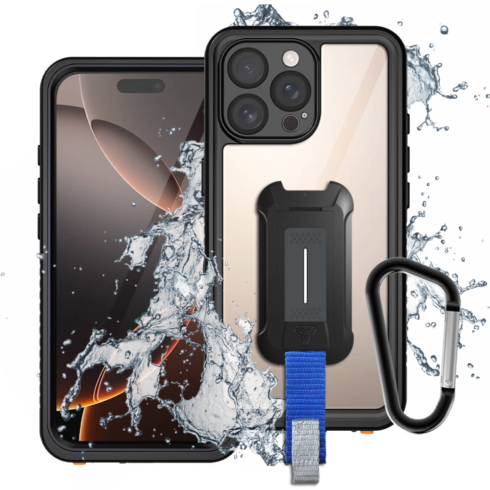 MX Waterproof Case iPhone 16 Pro Max Black