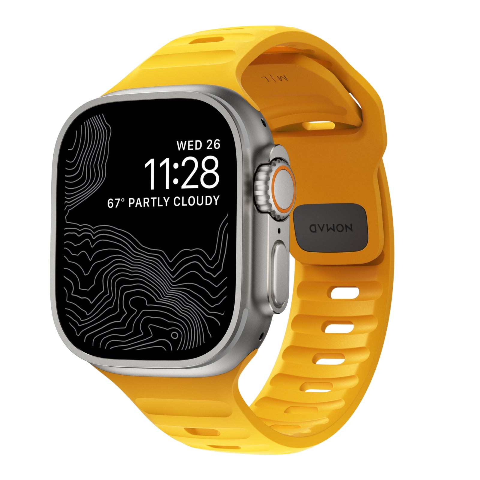 Apple Watch Ultra 2 49mm Sport Band Racing Yellow - Limited Edition