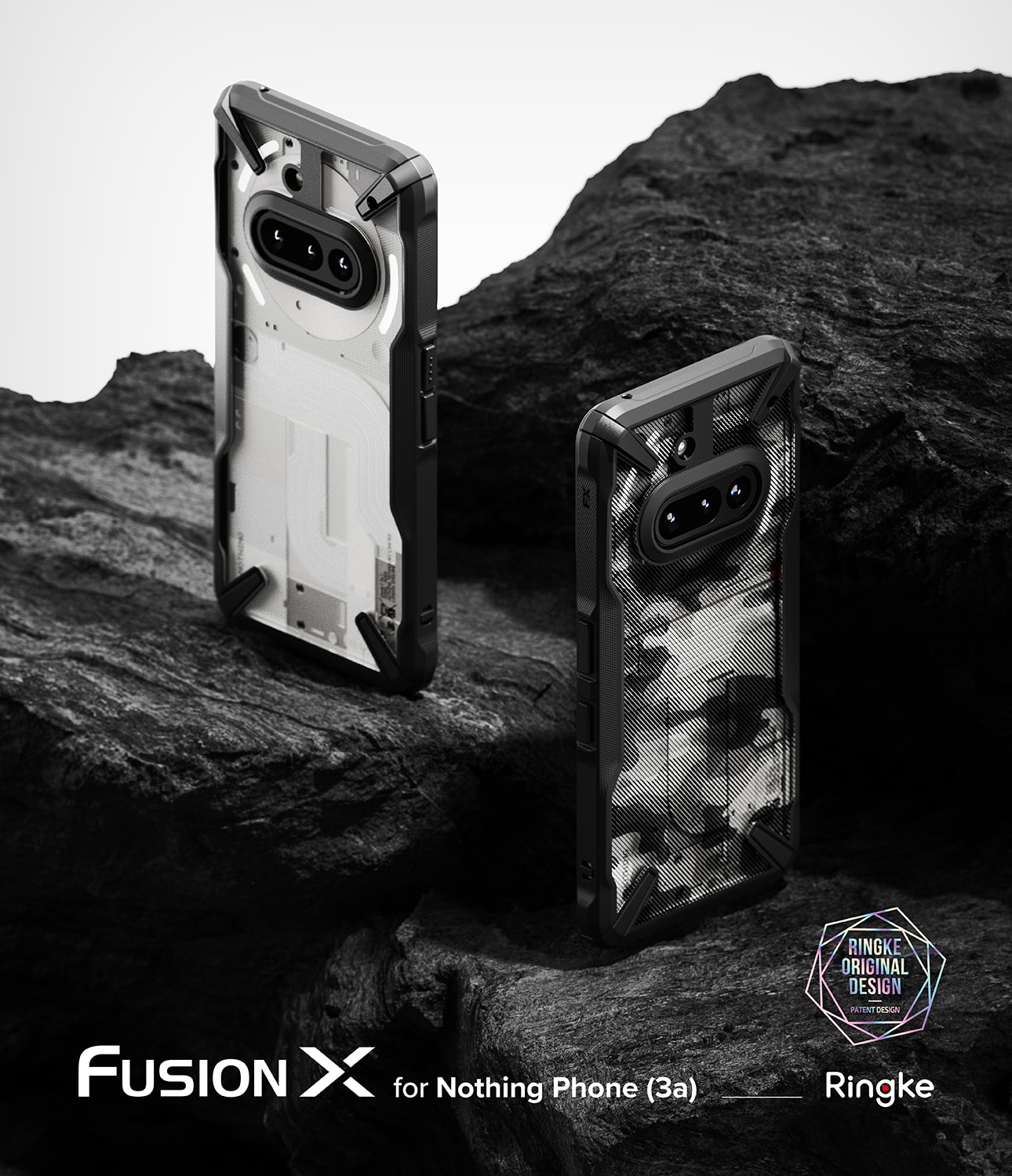 Fusion X Case Nothing Phone 3a Sort