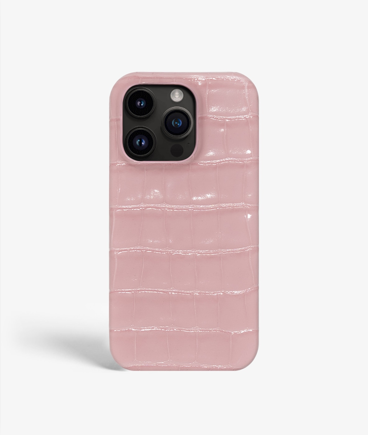 Cover iPhone 14 Pro Croco Pink