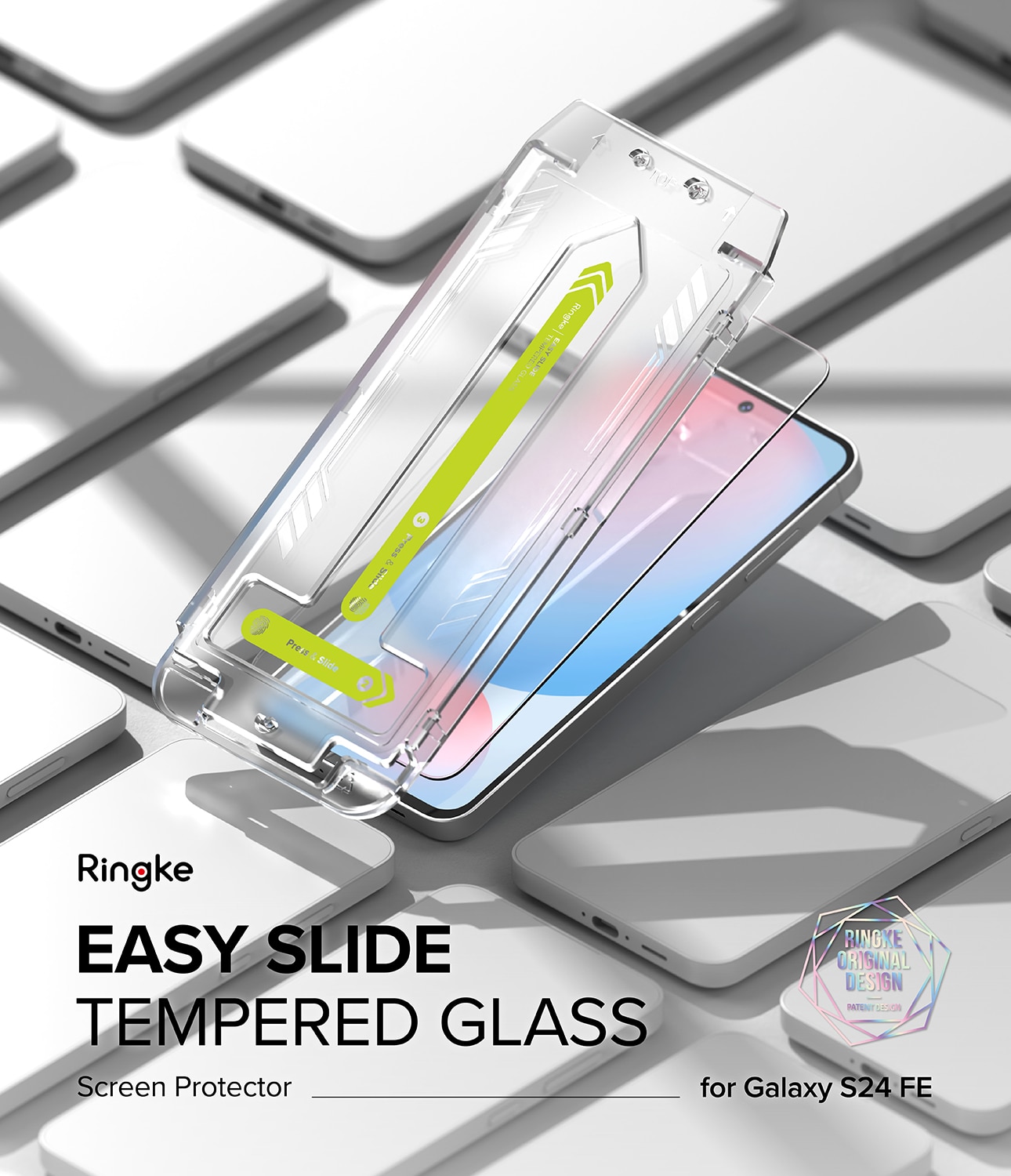 Easy Slide Glass (2-pack) Samsung Galaxy S24 FE