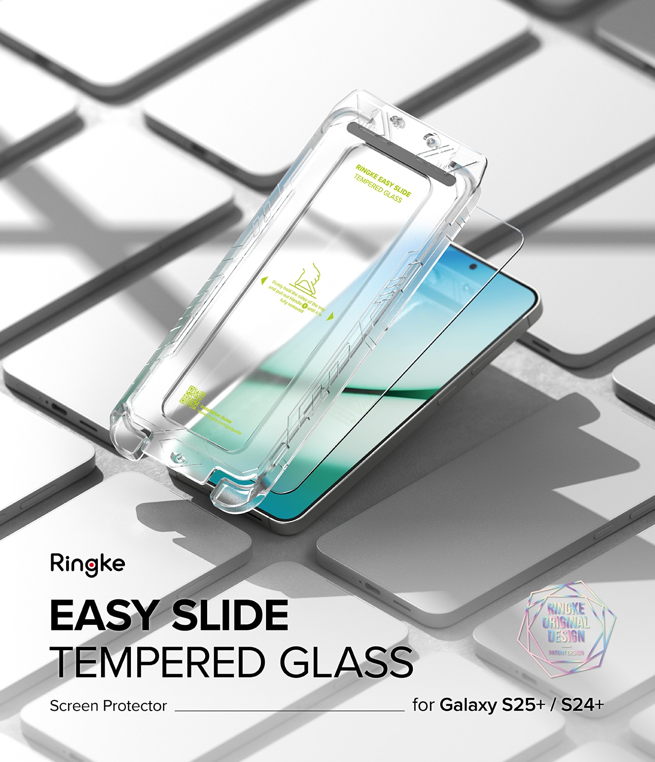 Easy Slide Privacy Glass (2-pack) Samsung Galaxy S25 Plus