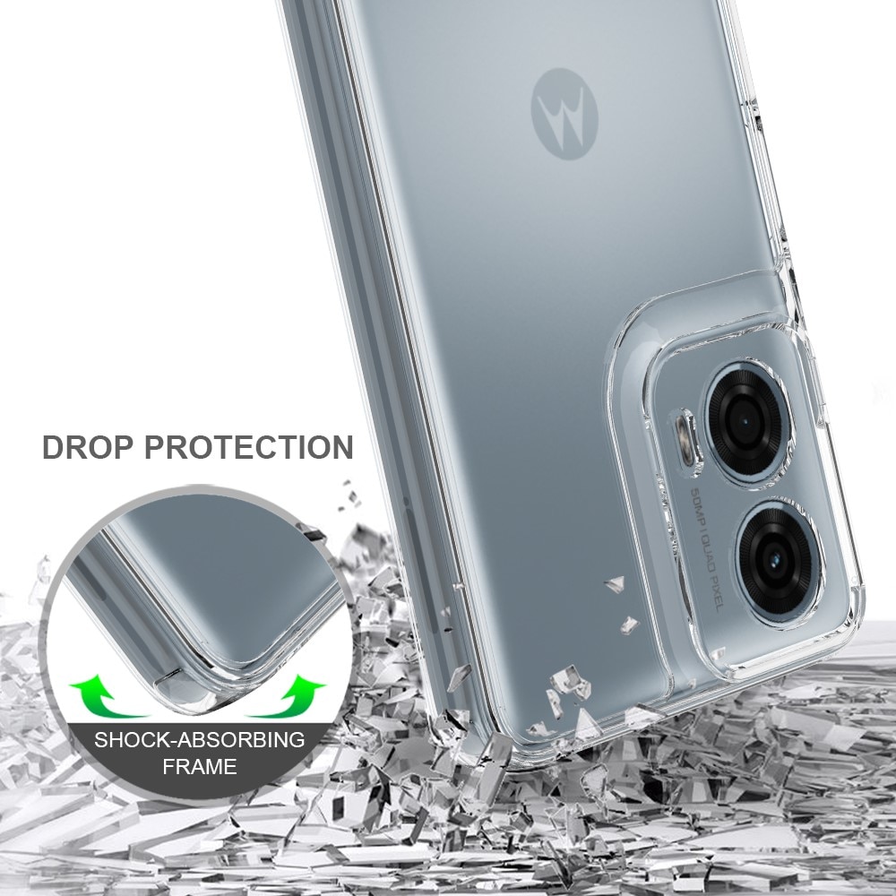 Hybridcover Motorola Moto G85 gennemsigtig