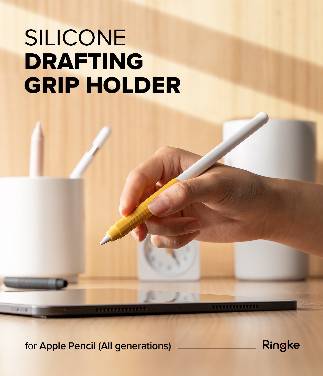 Silicone Grip Holder Apple Pencil sort