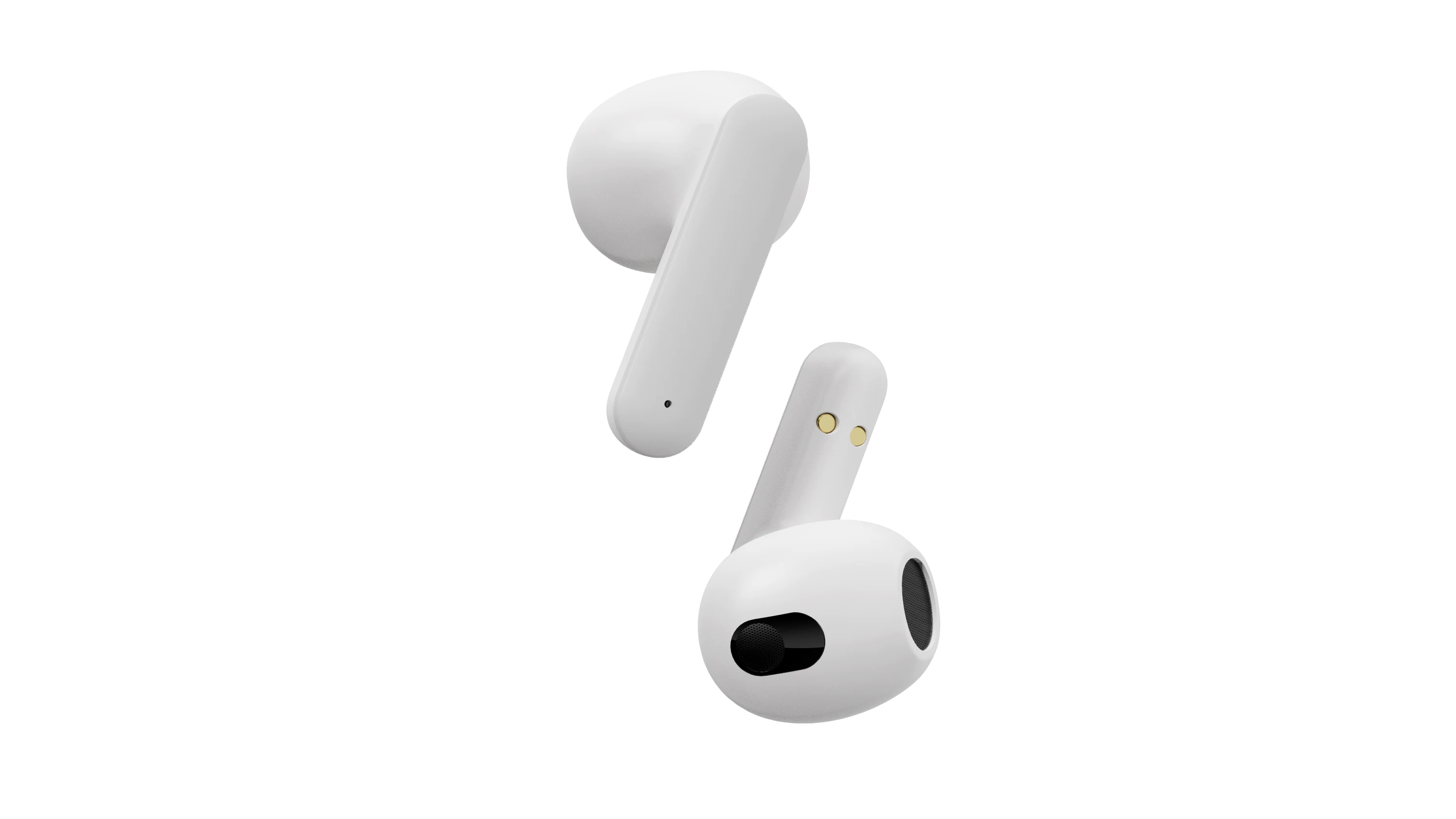 True Wireless in-ear høretelefoner hvid